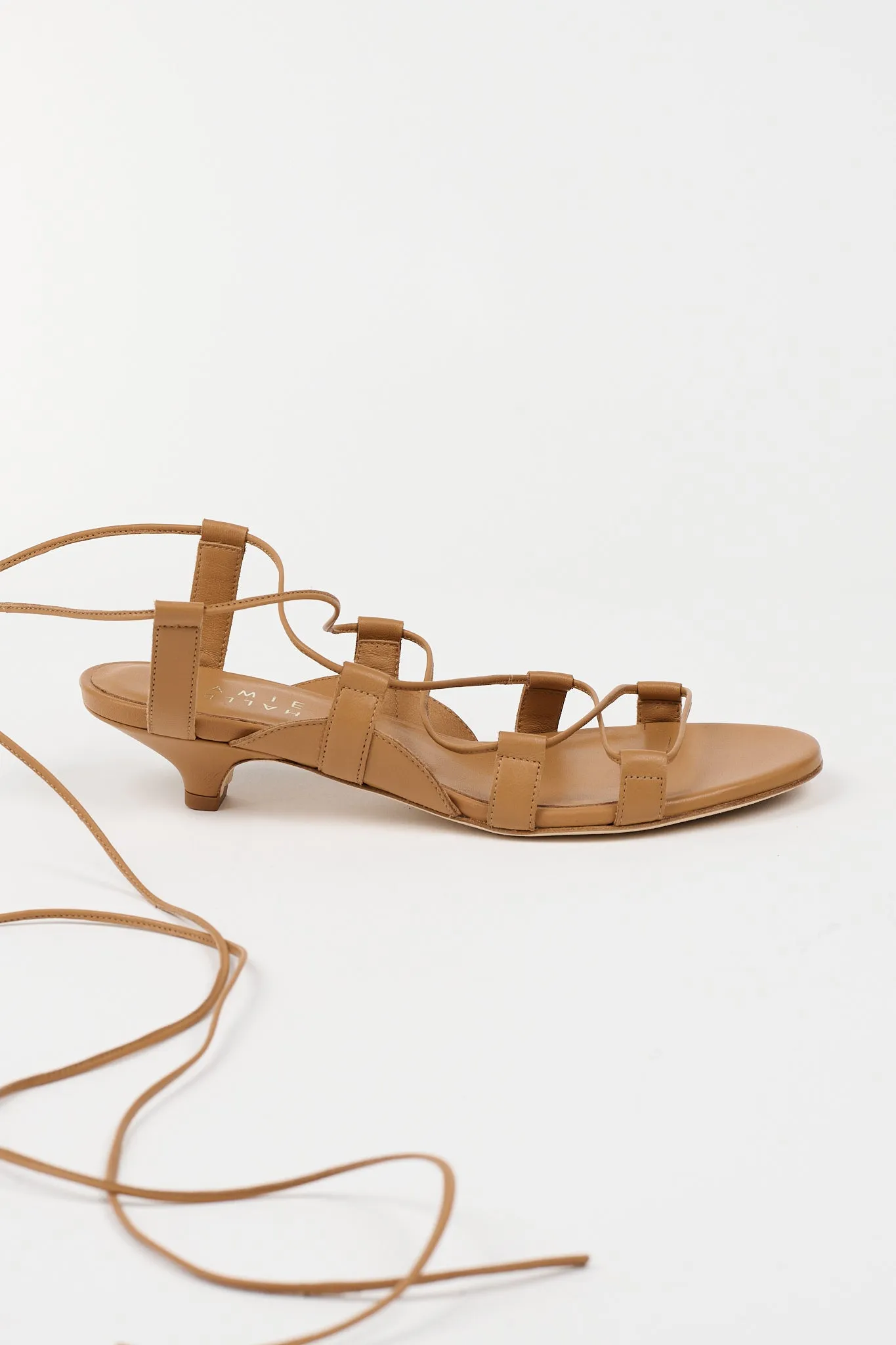 The Sparta Heel in Camel sold by Jamie Haller product image thumbnail 4