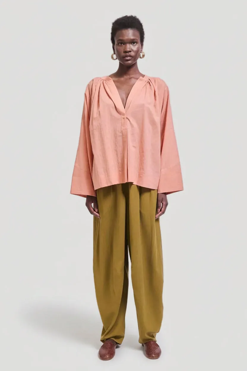 The Pascale Blouse in Dusty Peach sold by Jamie Haller product image thumbnail 3
