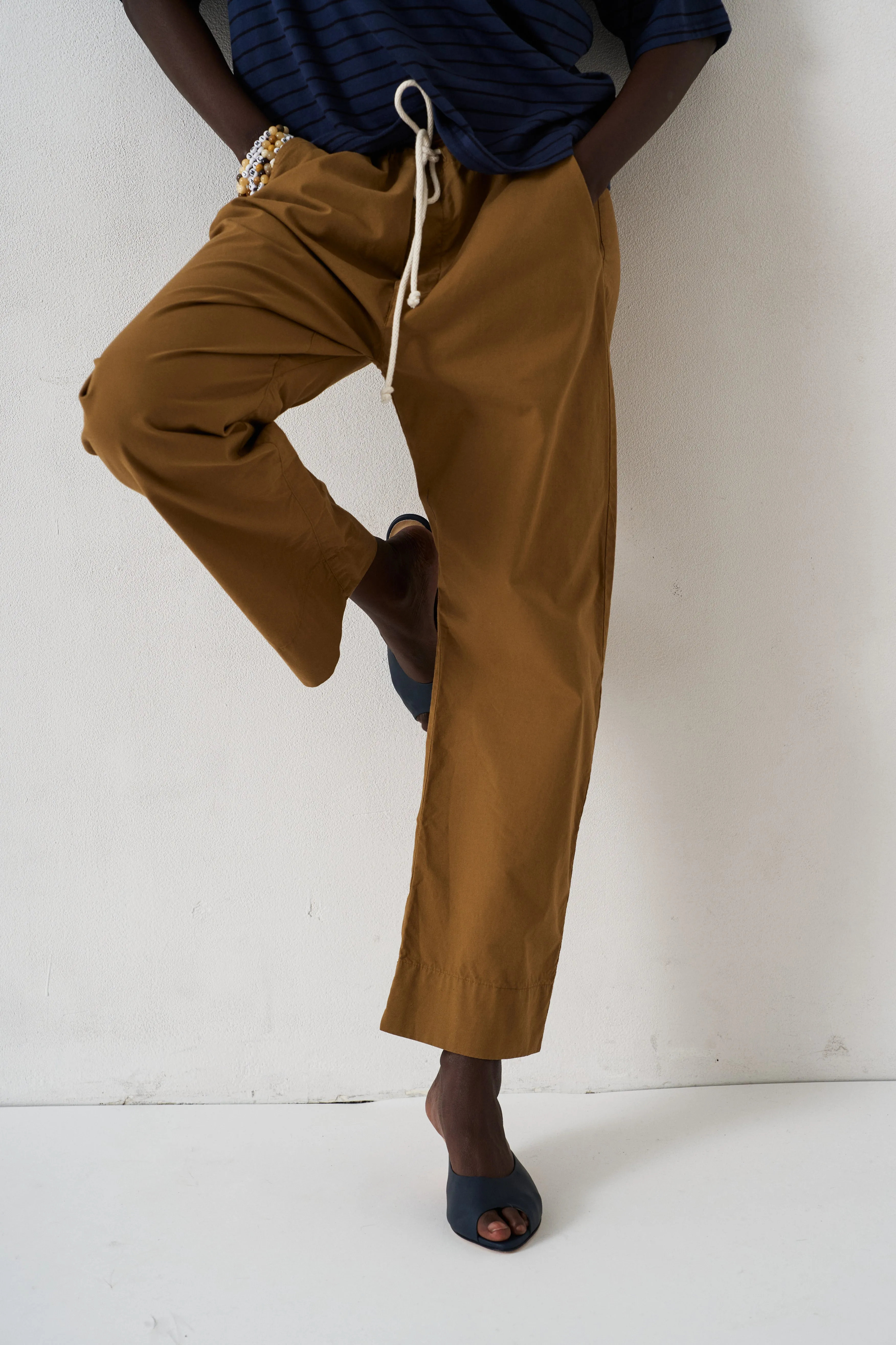 The Rope Tie Pant in Camel sold by Jamie Haller product image thumbnail 4