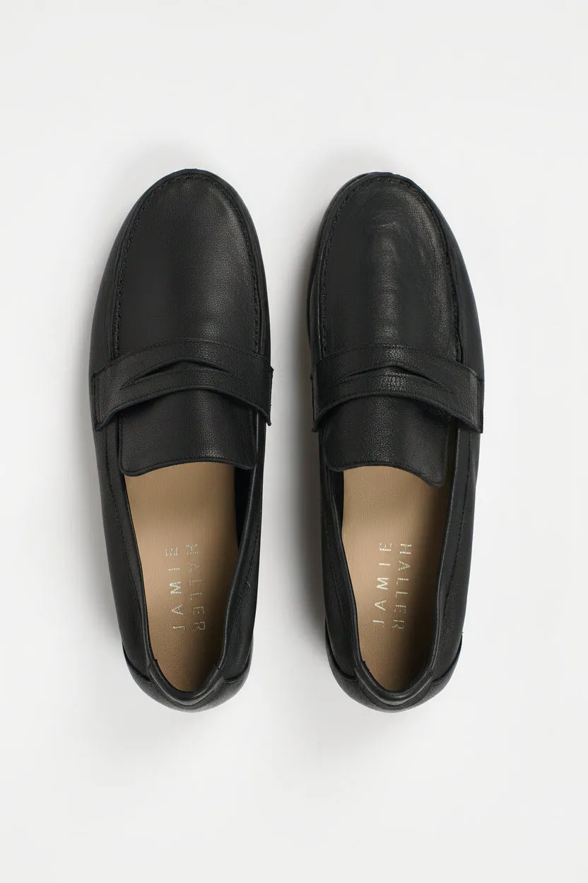 The Unlined Penny Loafer in Nero sold by Jamie Haller product image thumbnail 2