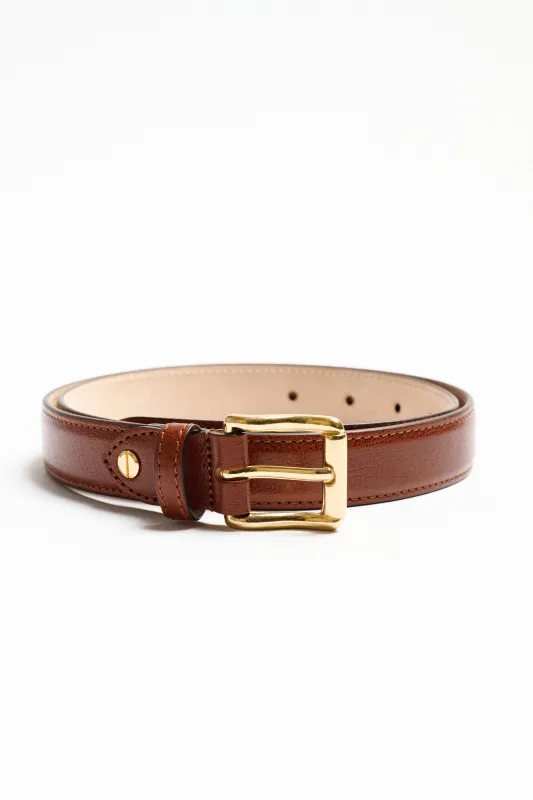 The Wave Belt in Cuoio made by Jamie Haller