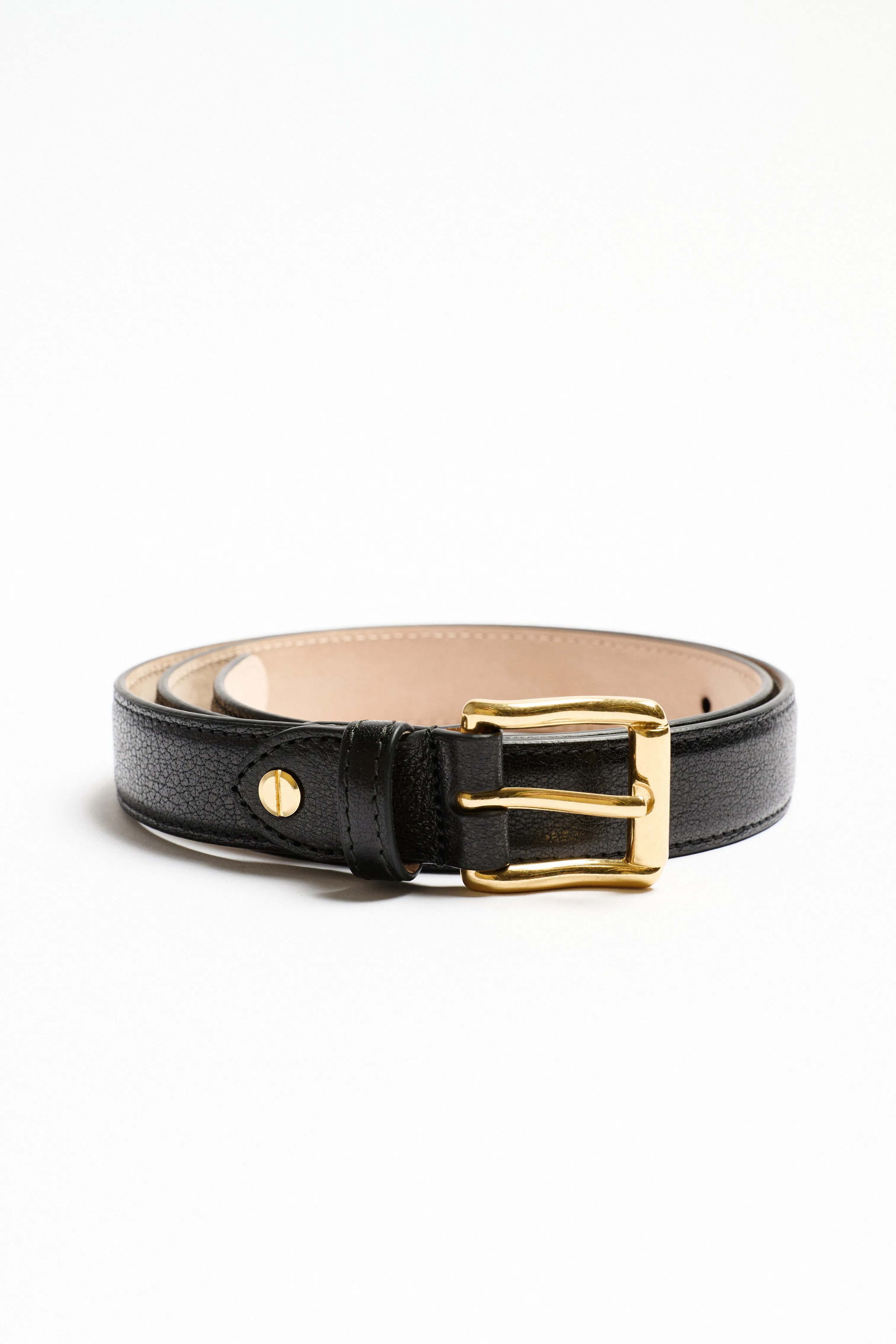 The Wave Belt in Black sold by Jamie Haller