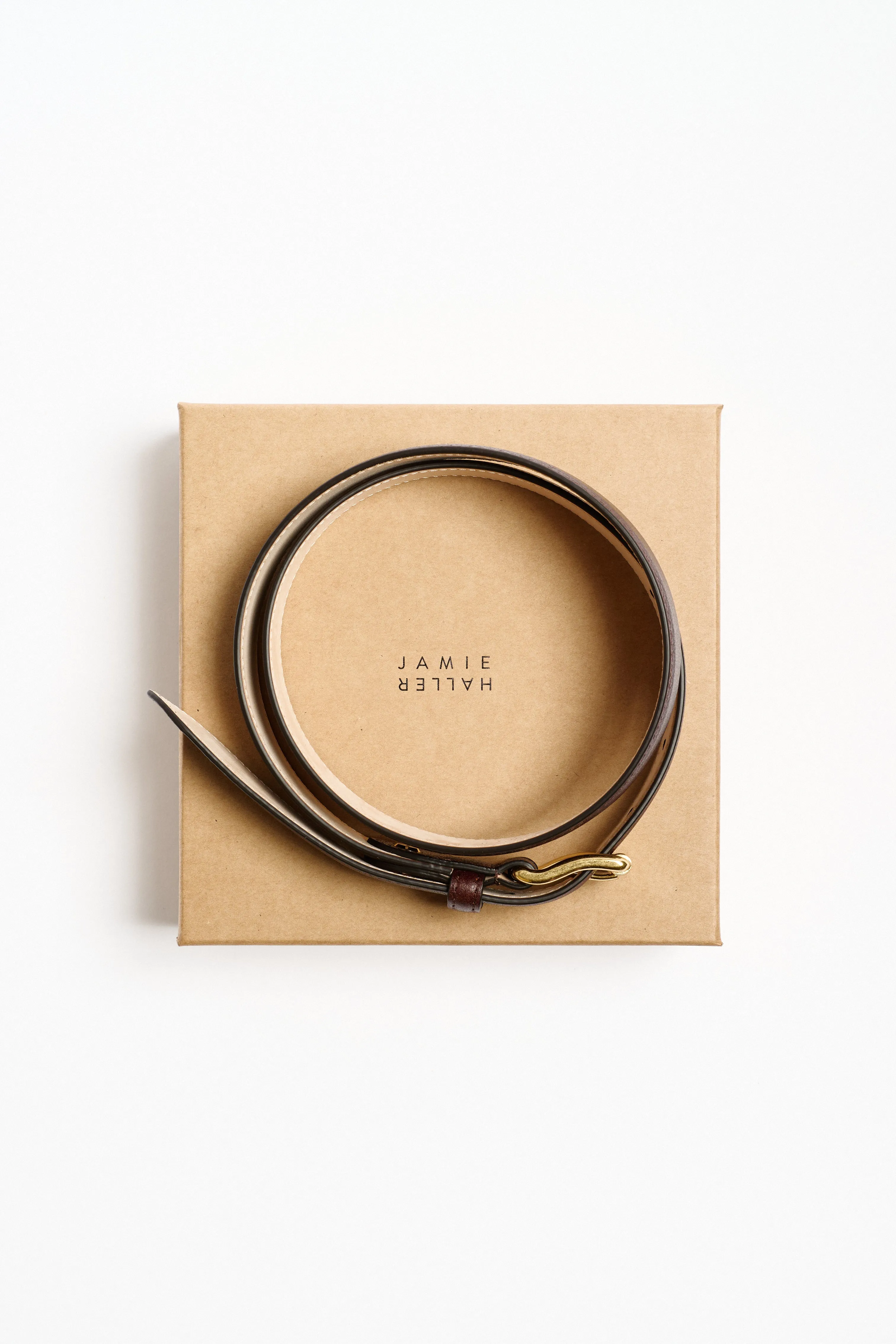 The Wave Belt in Oxblood sold by Jamie Haller product image thumbnail 3