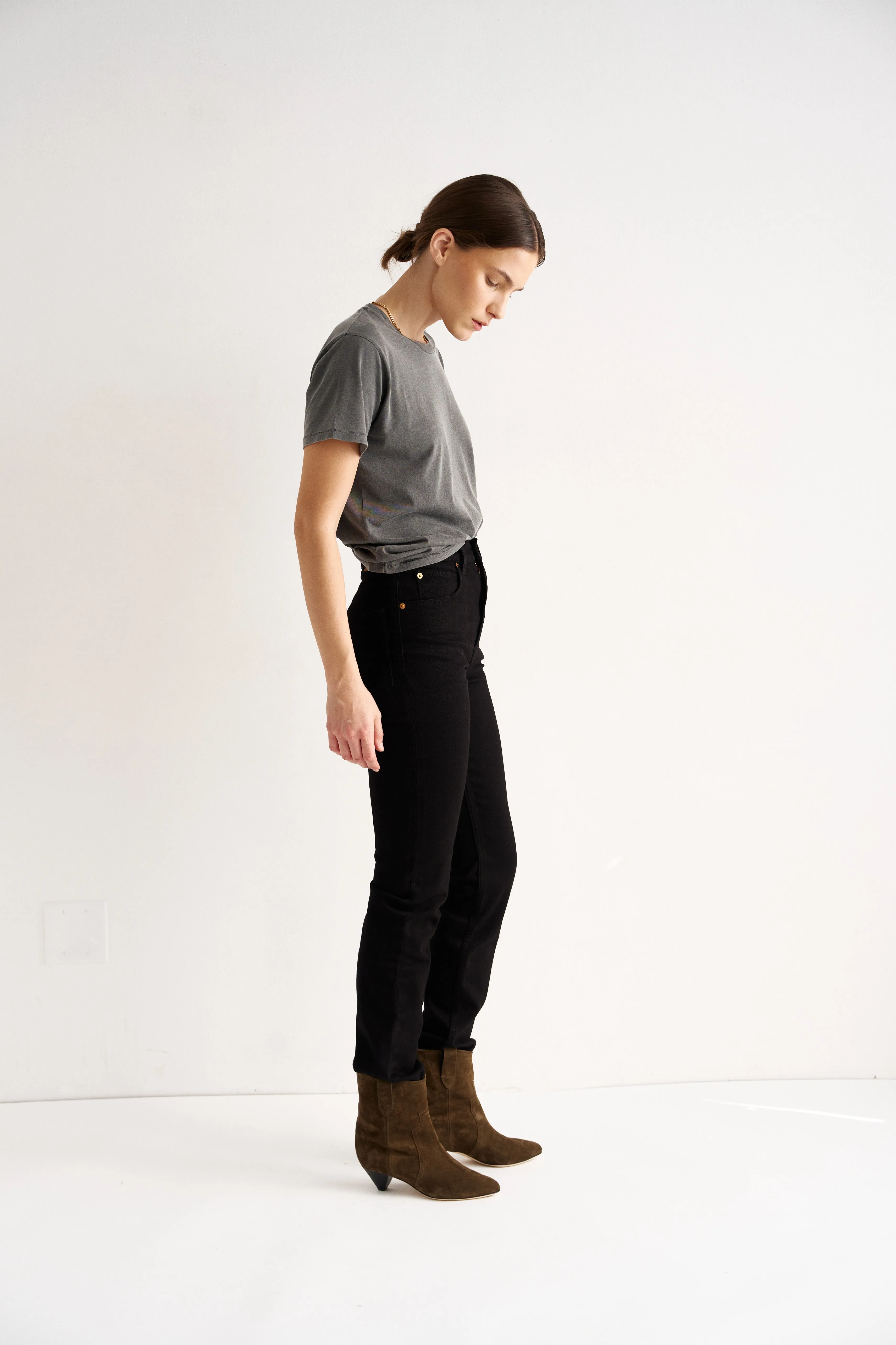 The Chameleon Tee in Pigment Black sold by Jamie Haller product image thumbnail 4