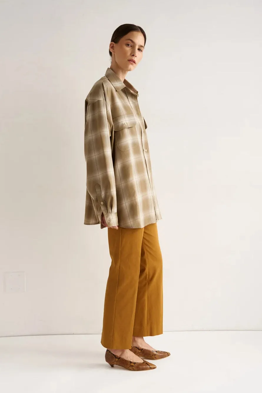 The Kick Trouser in Mustard sold by Jamie Haller product image thumbnail 2