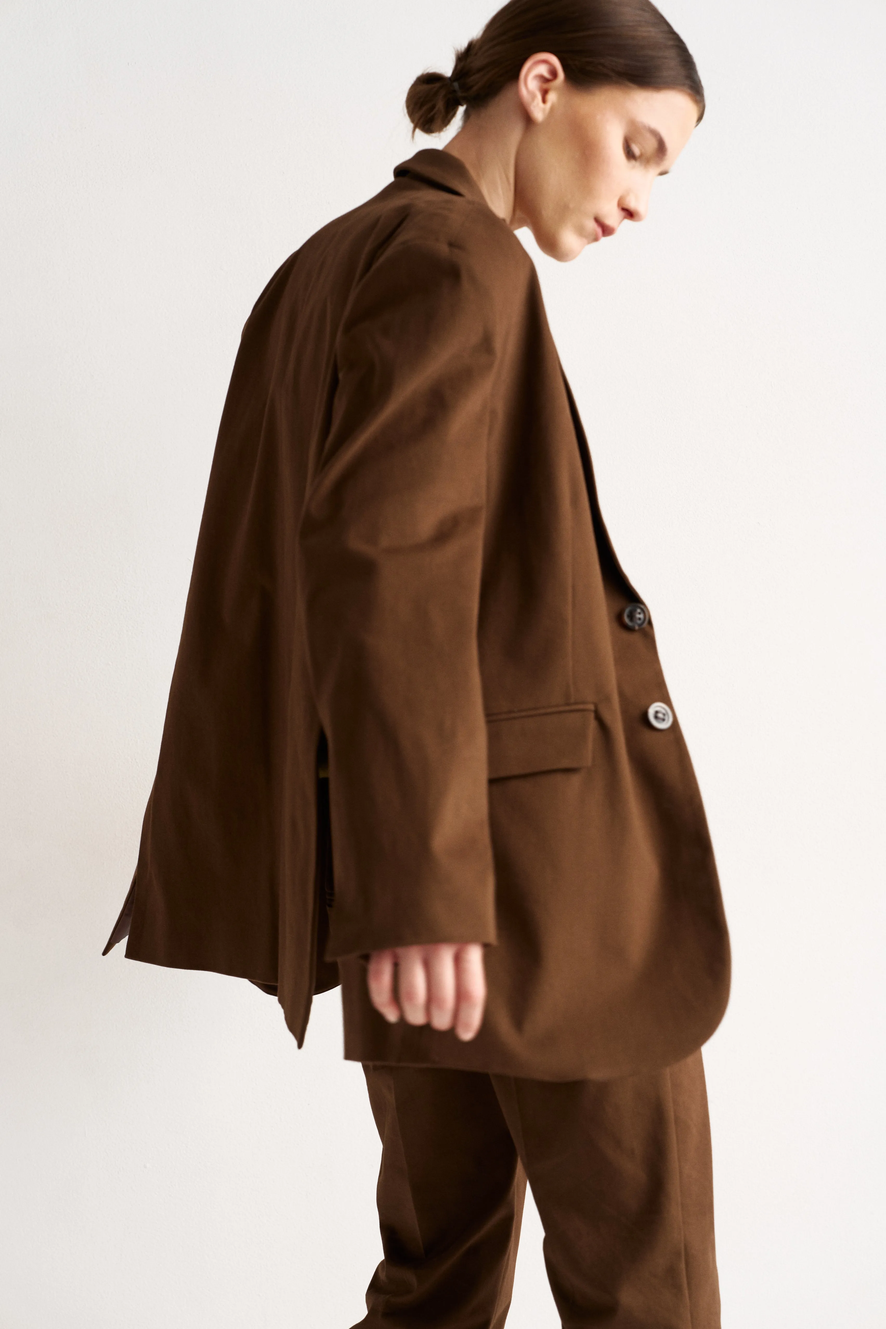 The Oversized Blazer in Brown sold by Jamie Haller product image thumbnail 2