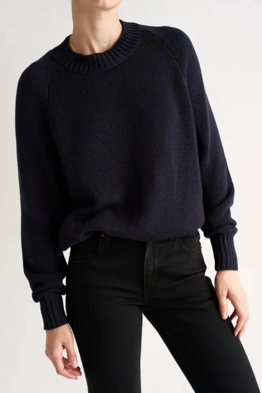 The New Crew in Navy made by Jamie Haller