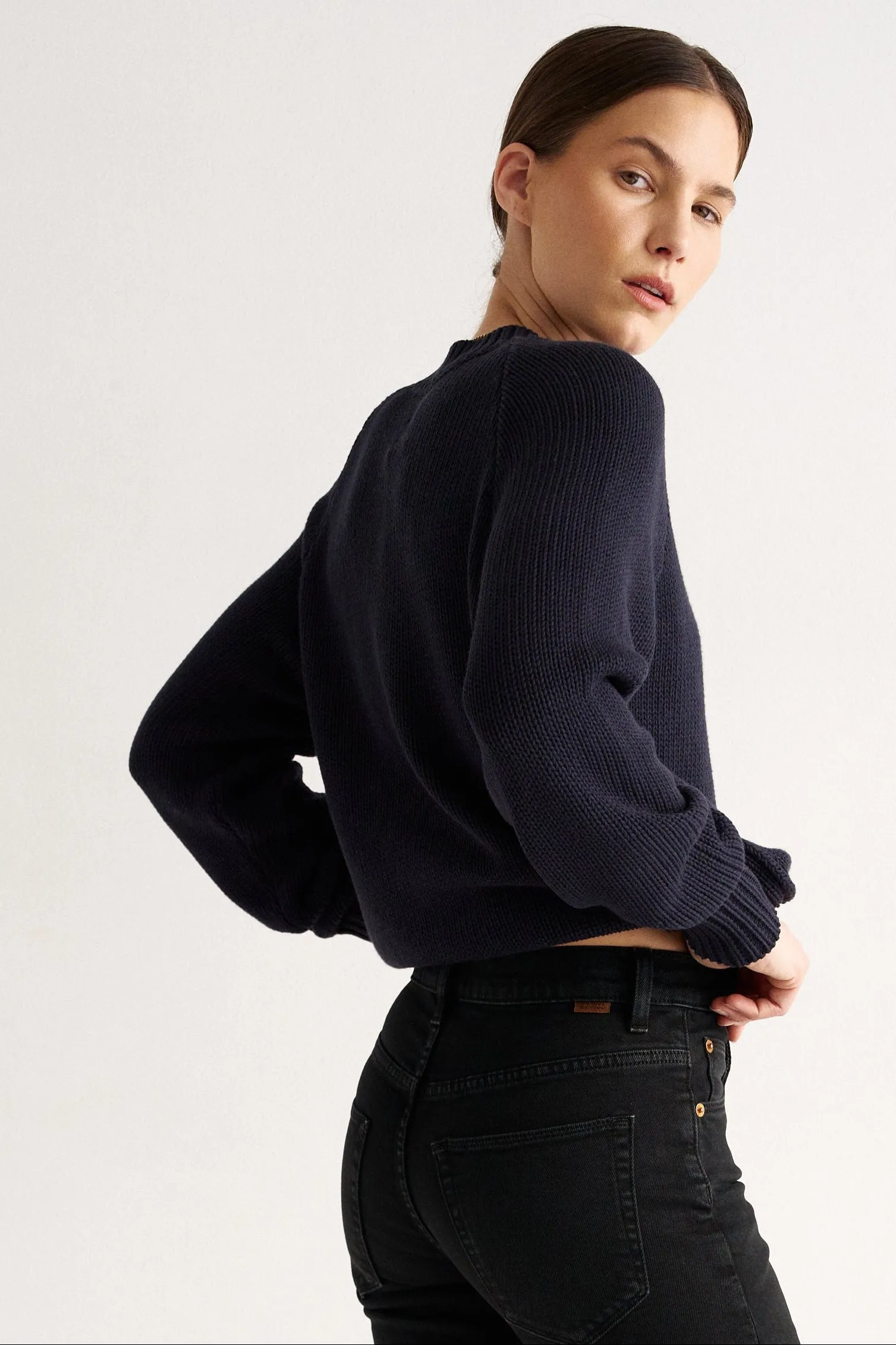 The Rooney Mid in Washed Black sold by Jamie Haller product image thumbnail 2
