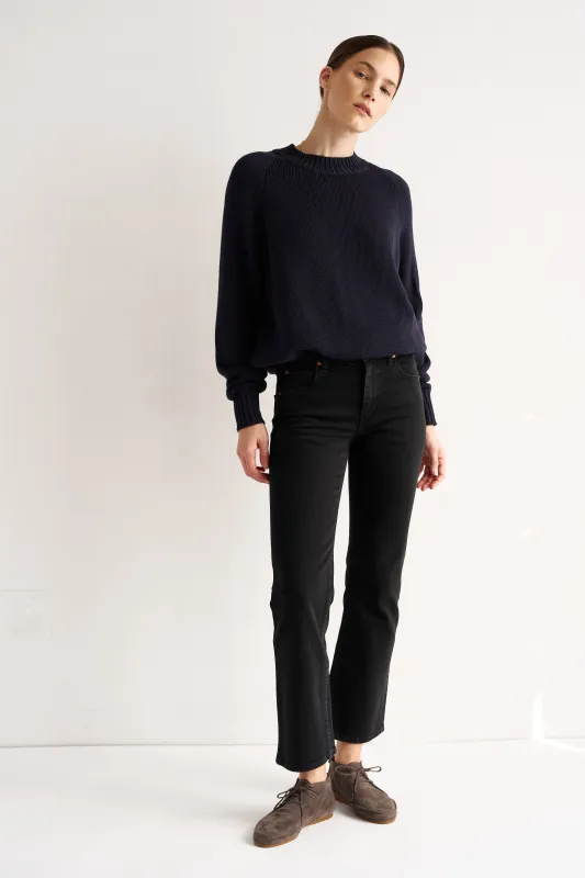The Rooney Mid in Washed Black made by Jamie Haller