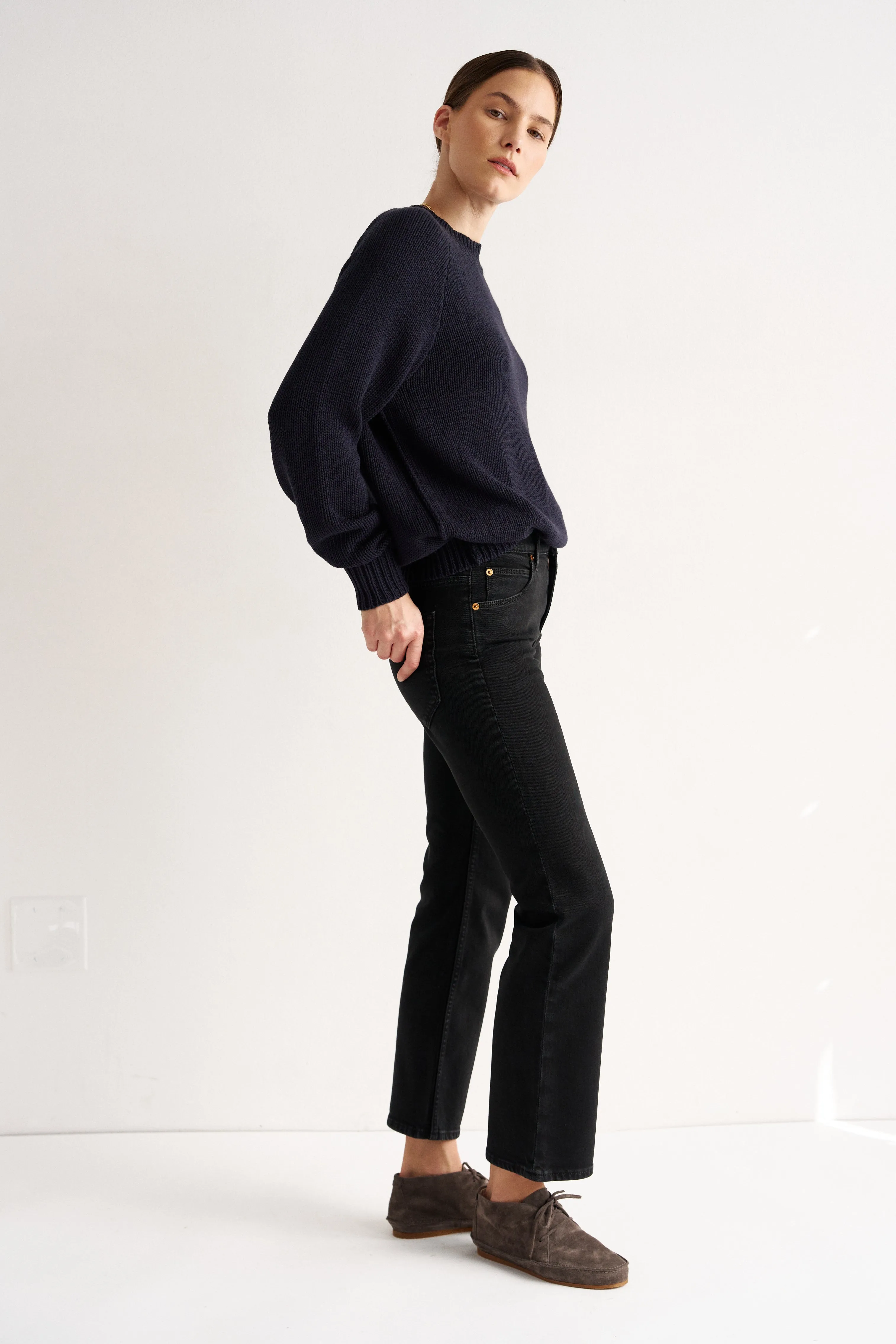 The Rooney Mid in Washed Black sold by Jamie Haller product image thumbnail 4