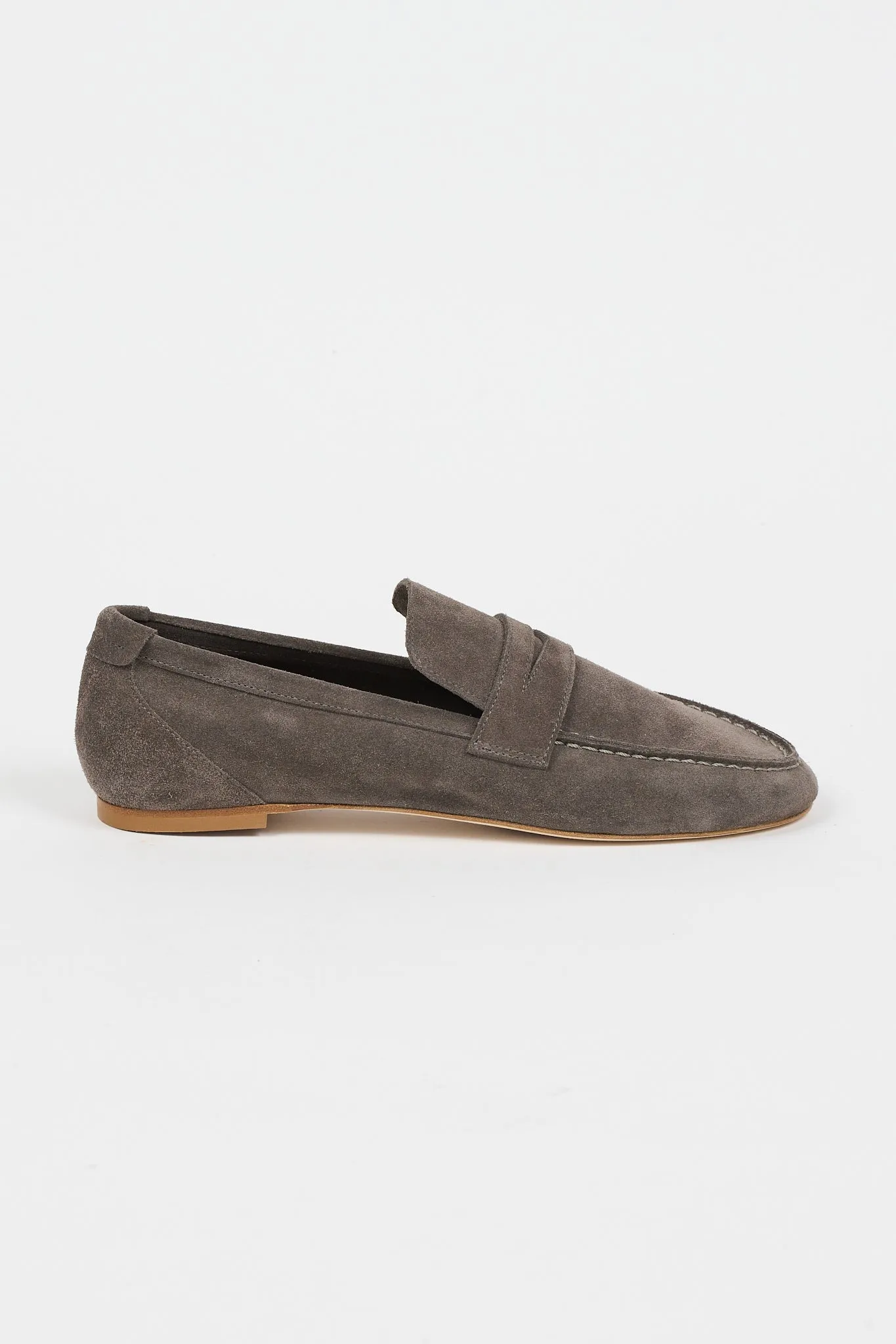 The Unlined Penny Loafer in Smoke sold by Jamie Haller product image thumbnail 3