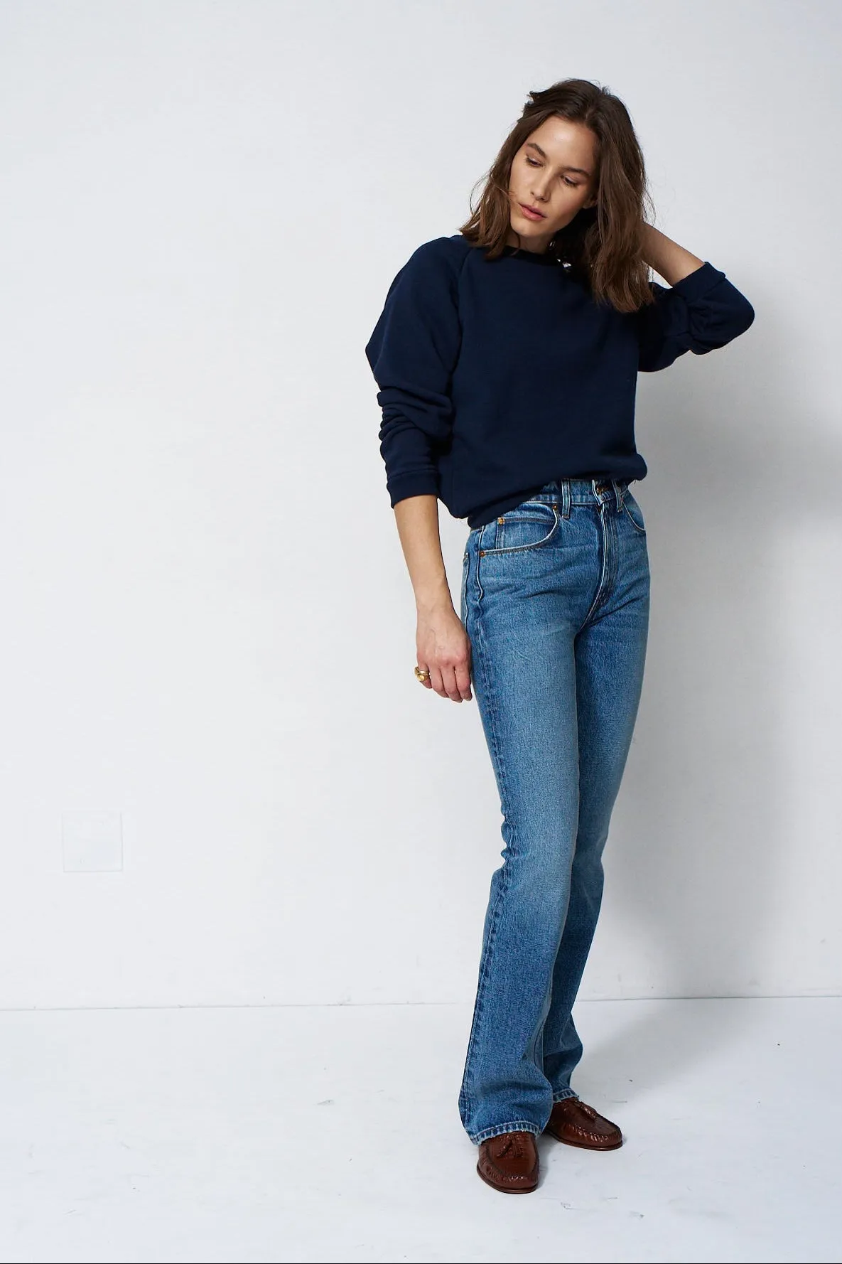 The Daily Sweatshirt in Black sold by Jamie Haller product image thumbnail 3