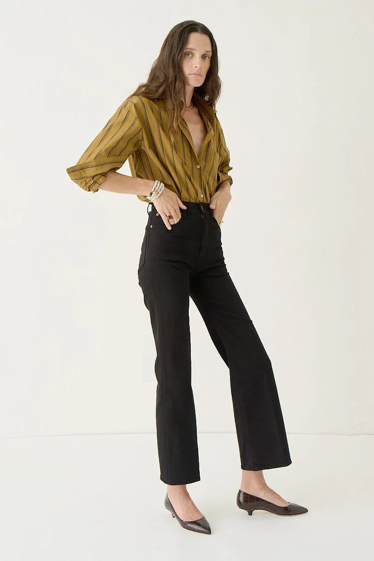 The Petite Crease Jean in Black sold by Jamie Haller product image thumbnail 2