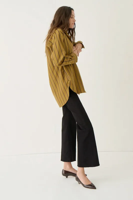 The Petite Crease Jean in Black made by Jamie Haller