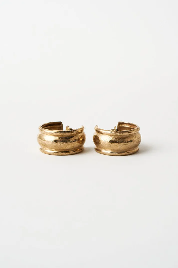 The Vera Hoop Earring in Gold sold by Jamie Haller product image thumbnail 2