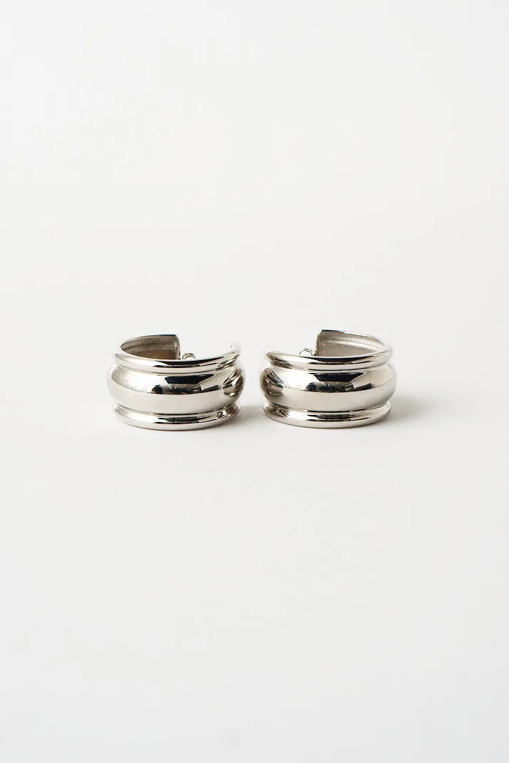 The Vera Hoop Earring in Sterling Silver sold by Jamie Haller product image thumbnail 2