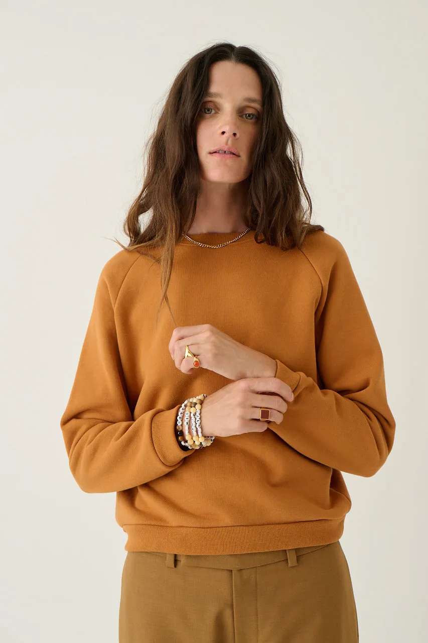 The Daily Sweatshirt in Turmeric sold by Jamie Haller