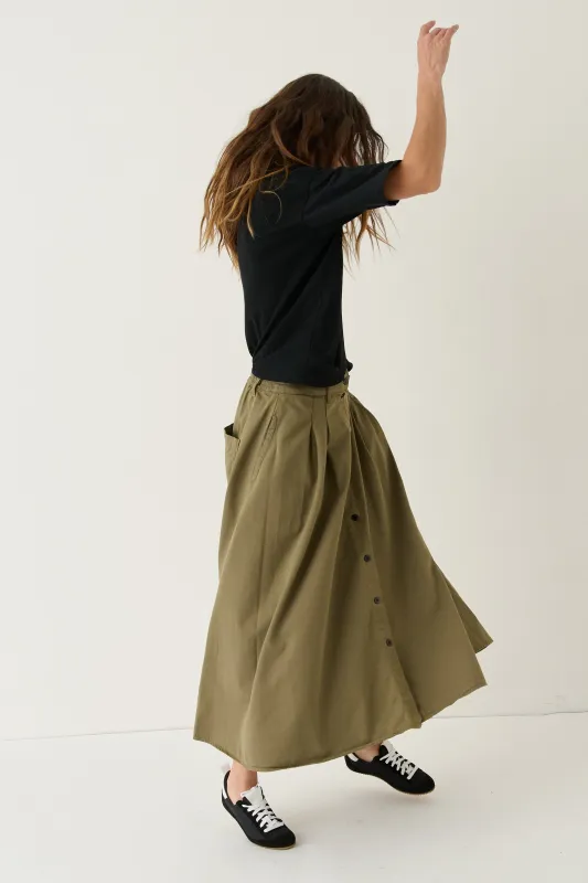 The Venetian Skirt in Loden made by Jamie Haller