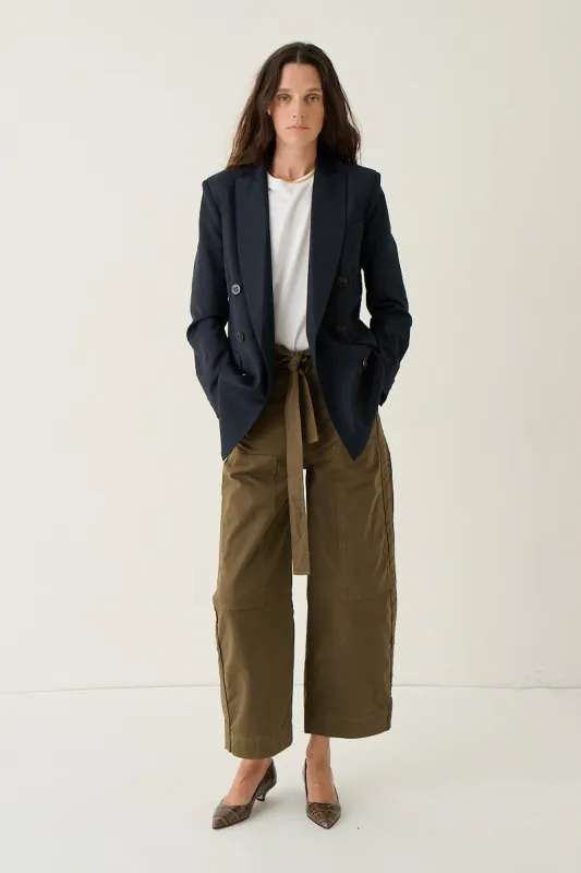 The DB Blazer in Navy made by Jamie Haller