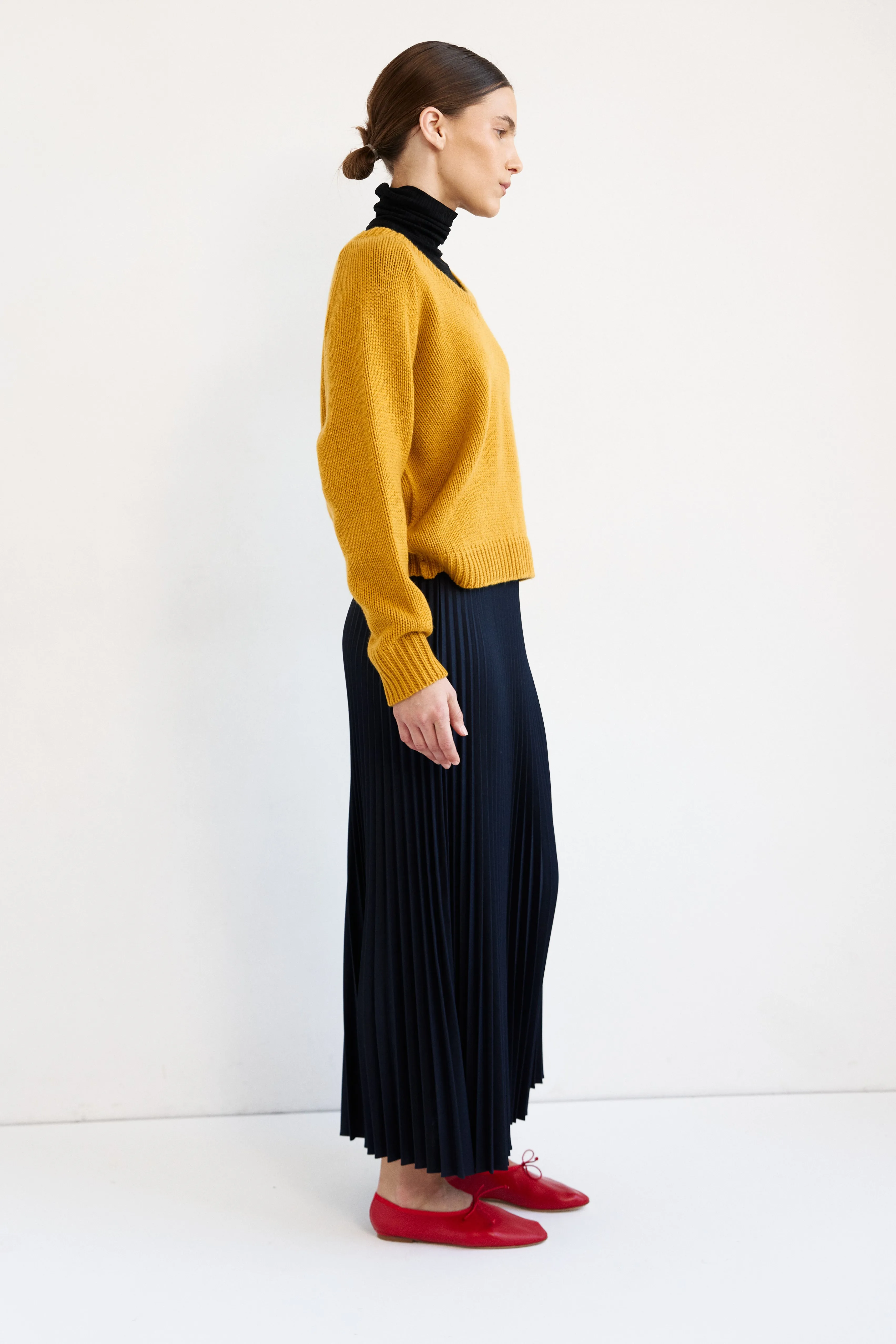 The V Fave in Amber sold by Jamie Haller product image thumbnail 5