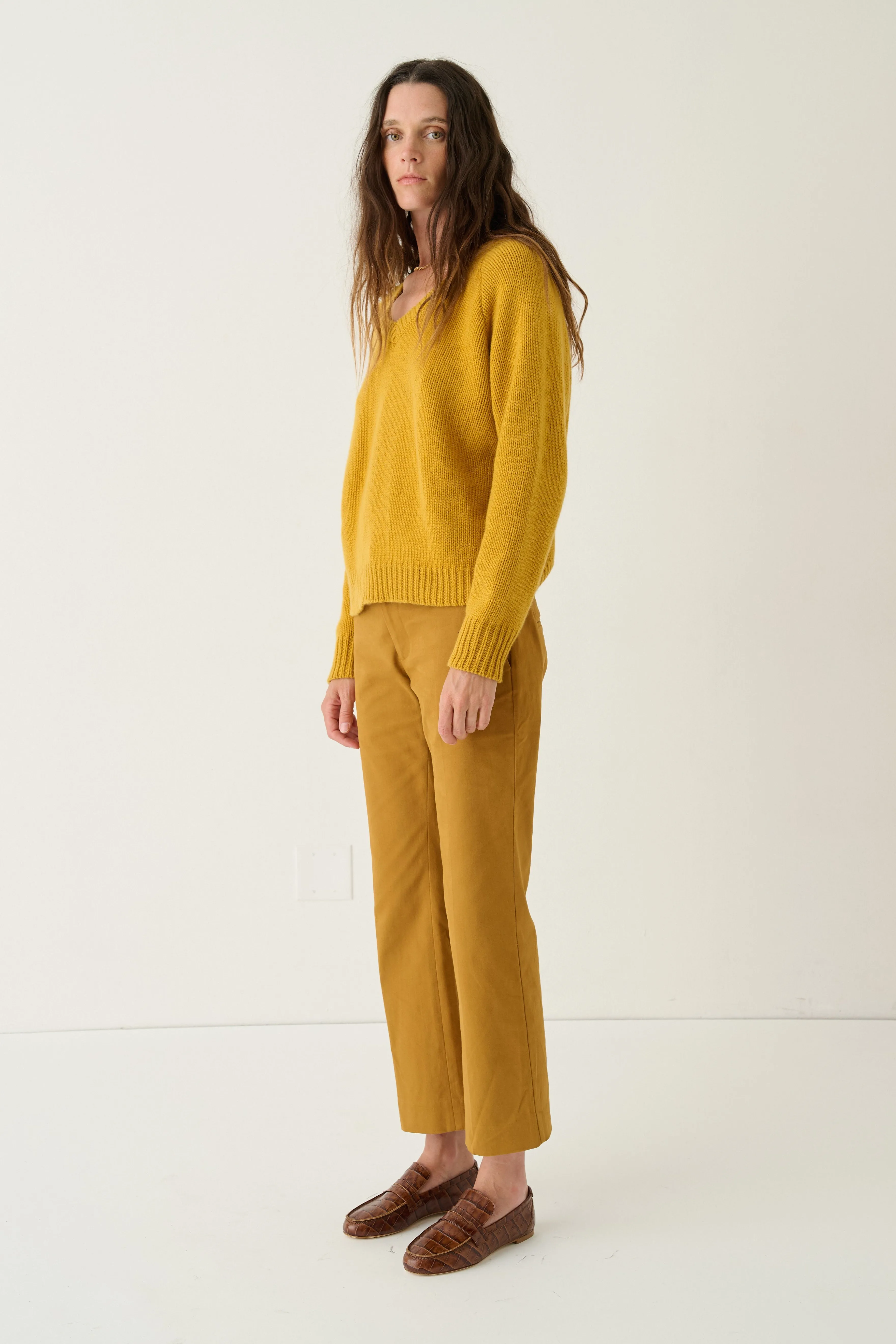 The V Fave in Amber sold by Jamie Haller product image thumbnail 3