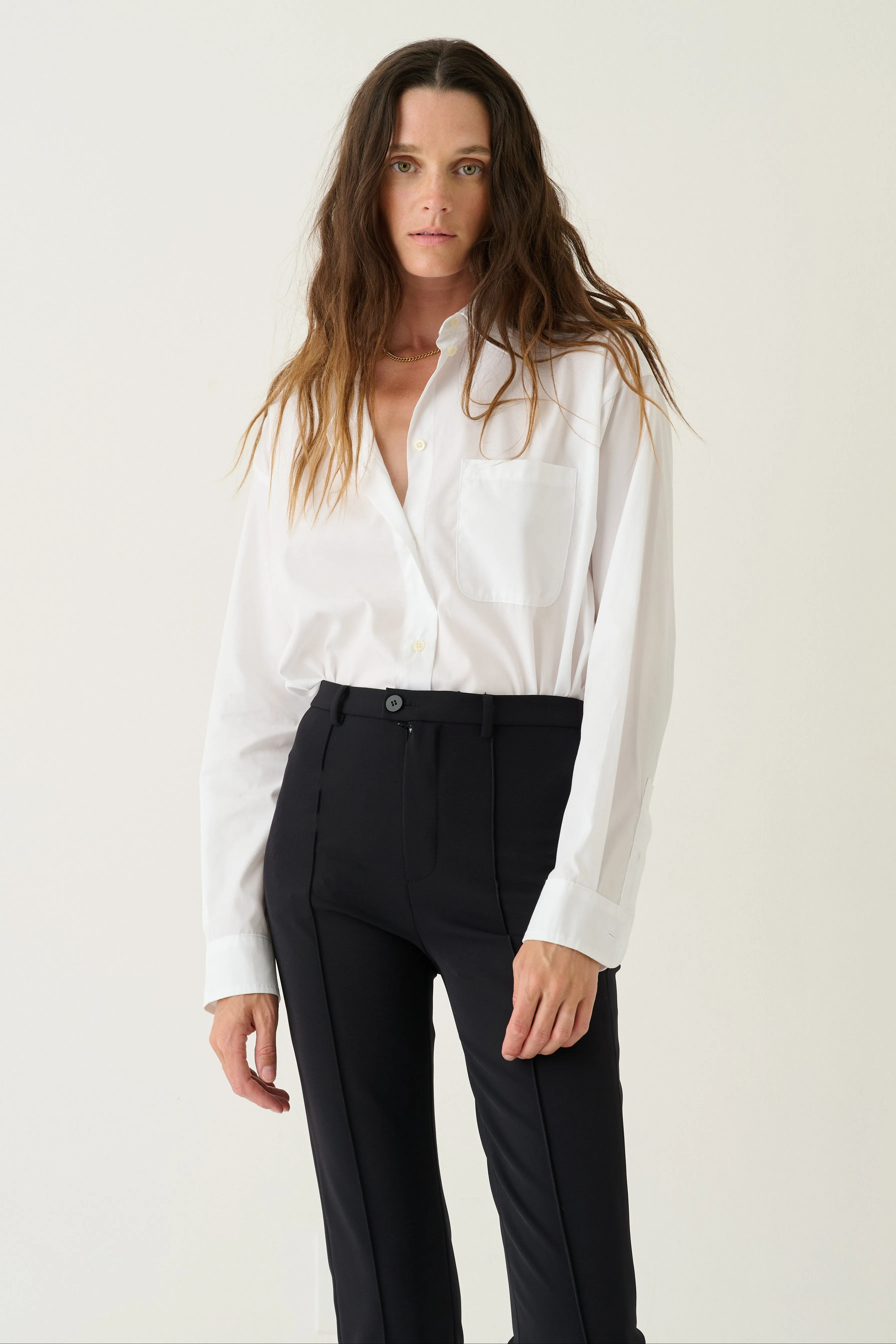 The Essential Shirt in White sold by Jamie Haller product image thumbnail 3