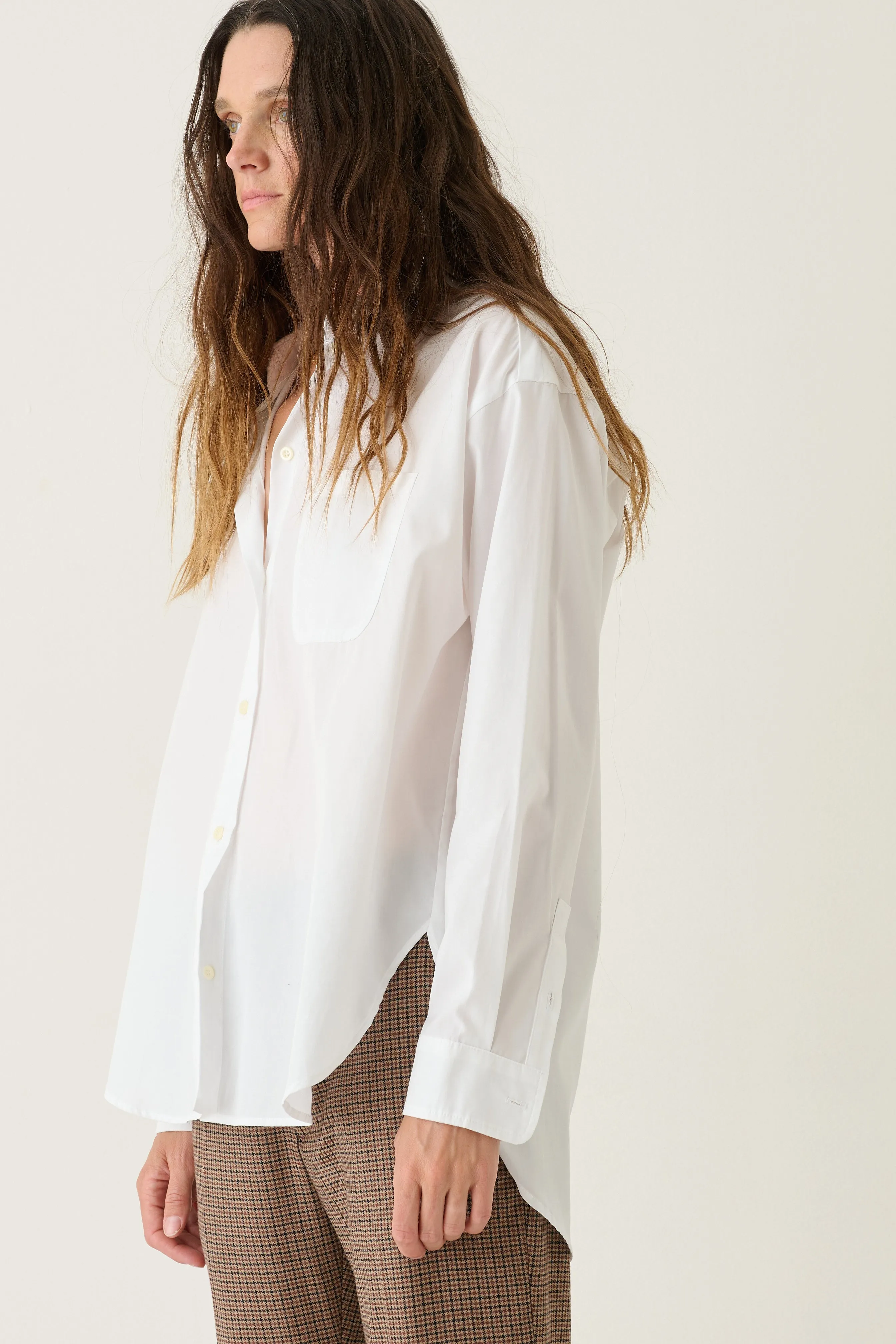 The Essential Shirt in White sold by Jamie Haller product image thumbnail 5