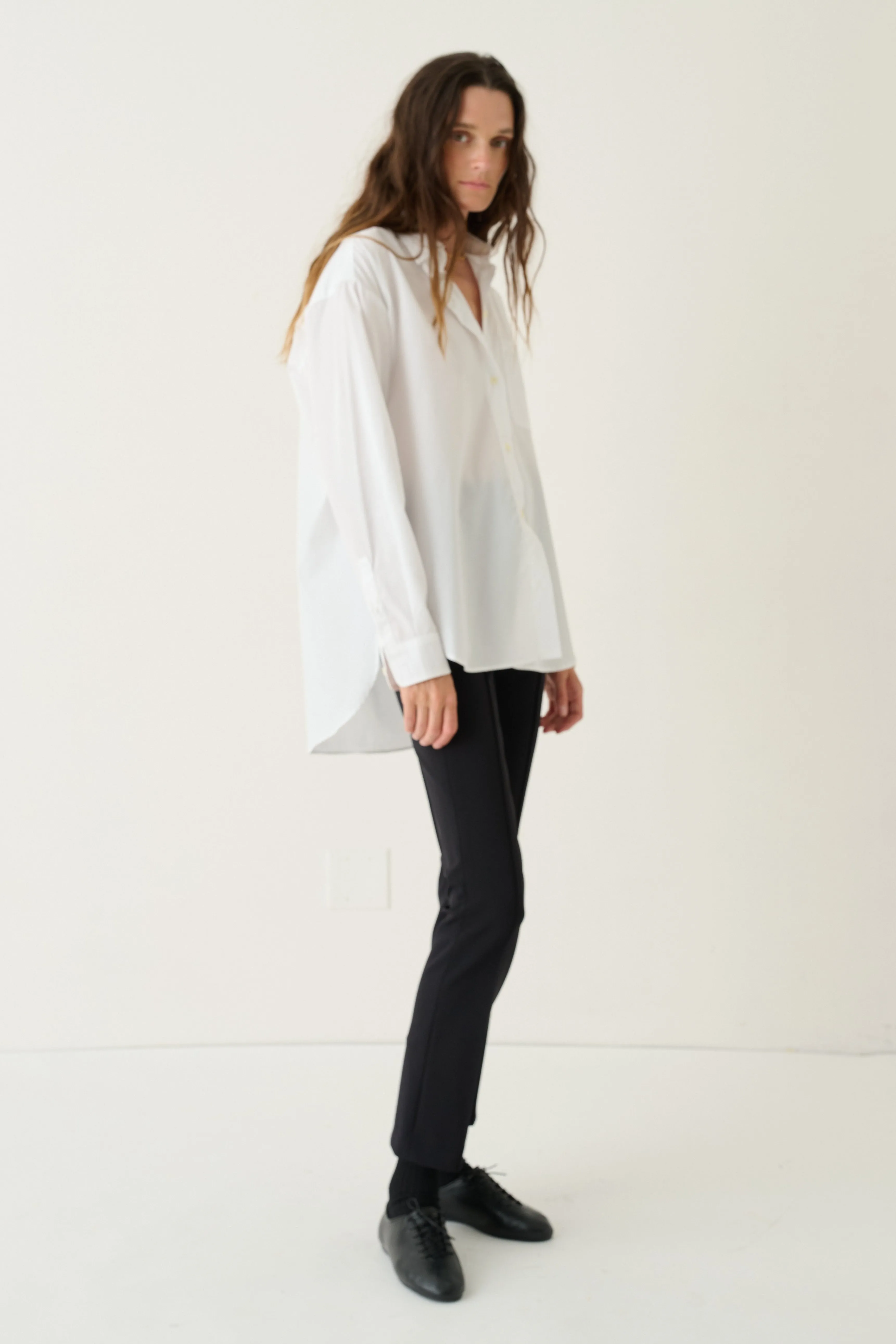The Essential Shirt in White sold by Jamie Haller product image thumbnail 2