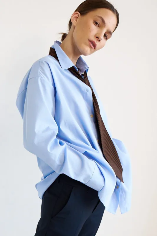 The Essential Shirt in Cornflower made by Jamie Haller