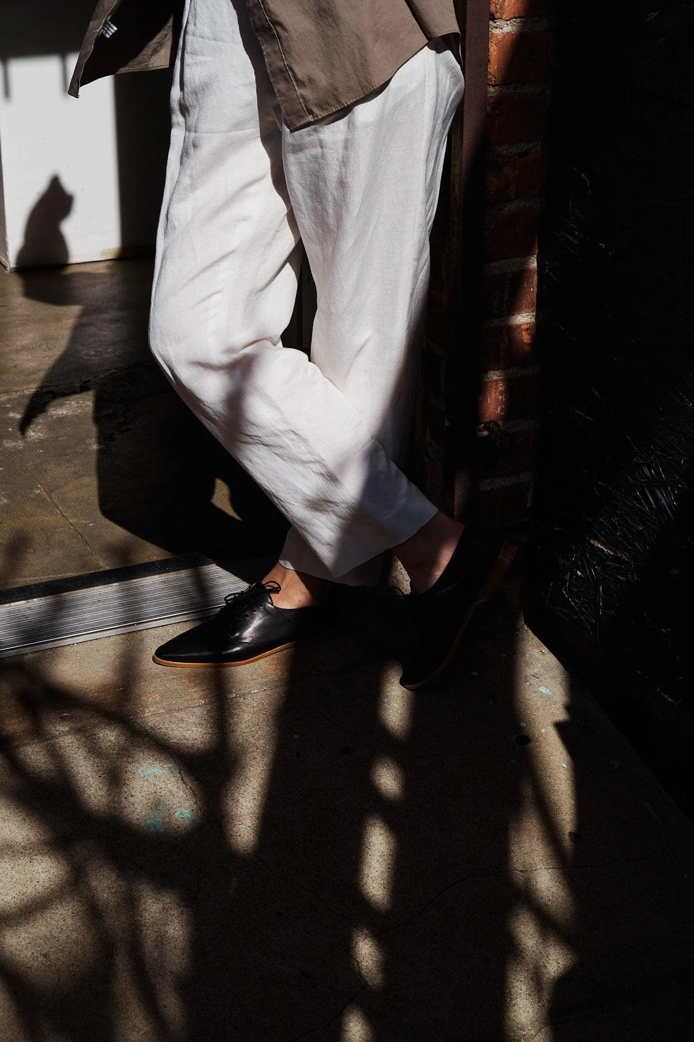 The Oxford in Black Leather sold by Jamie Haller product image thumbnail 5