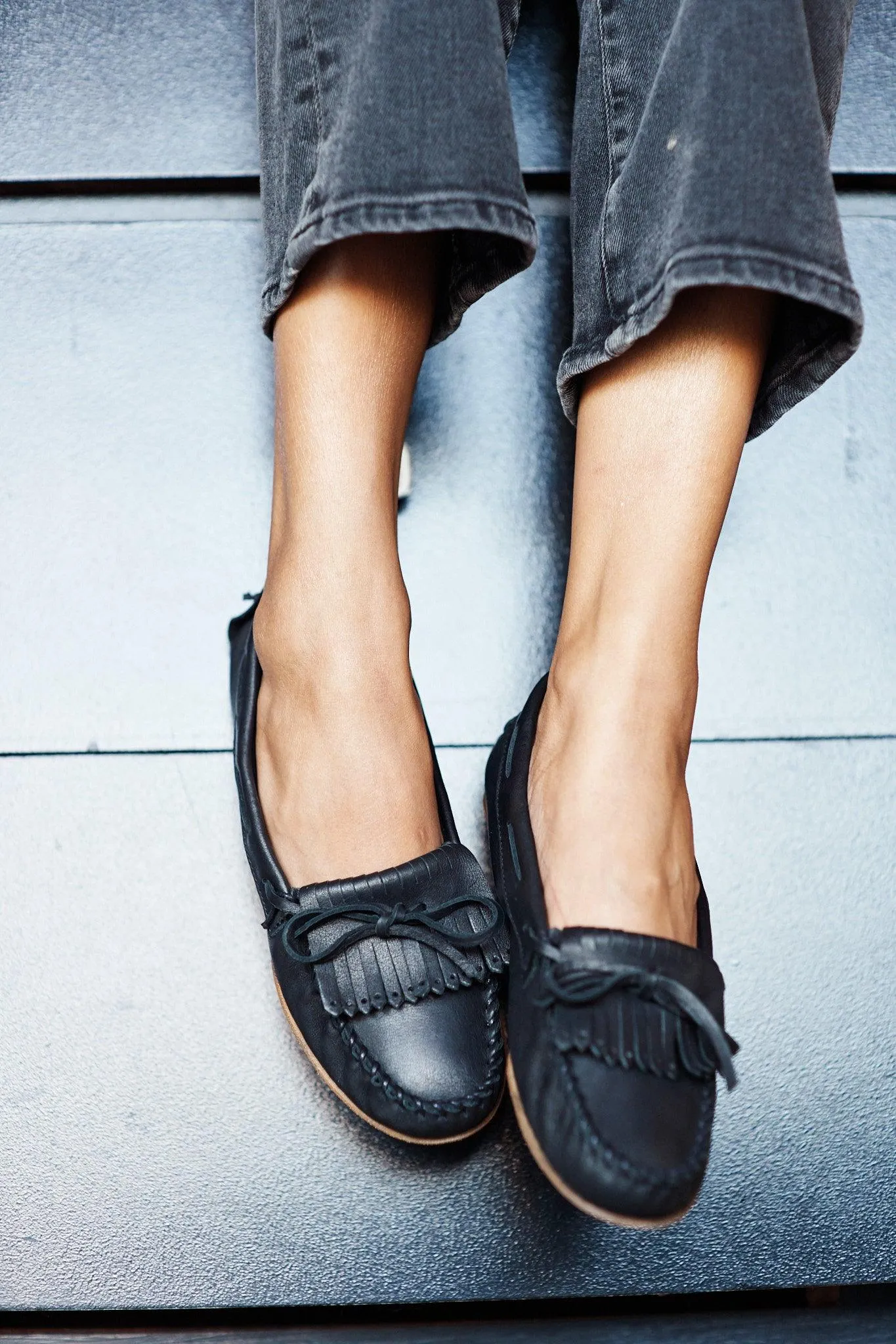 The Camp Loafer in Black sold by Jamie Haller product image thumbnail 4