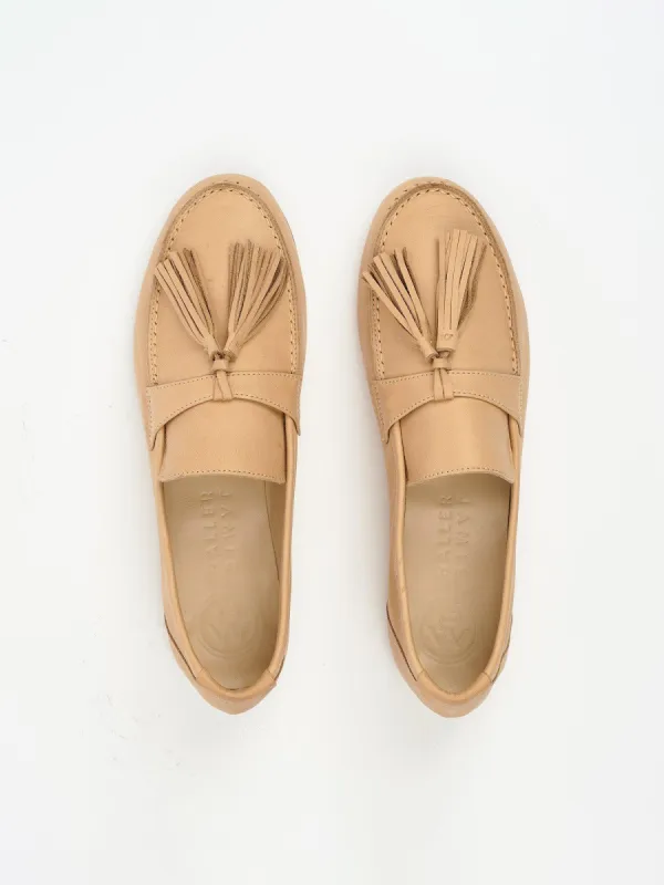Jamie Haller x PW Tassel Loafer in Camel sold by Jamie Haller