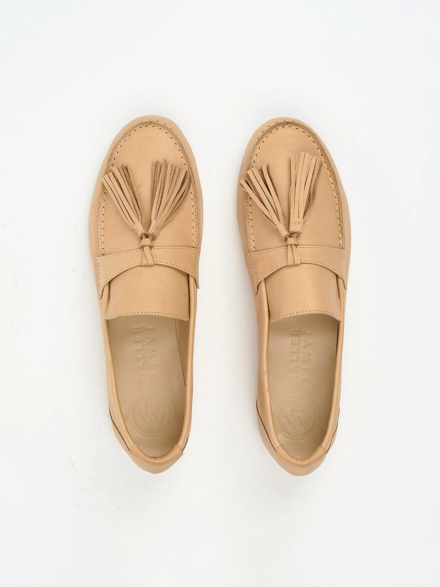 Jamie Haller x PW Tassel Loafer in Camel sold by Jamie Haller