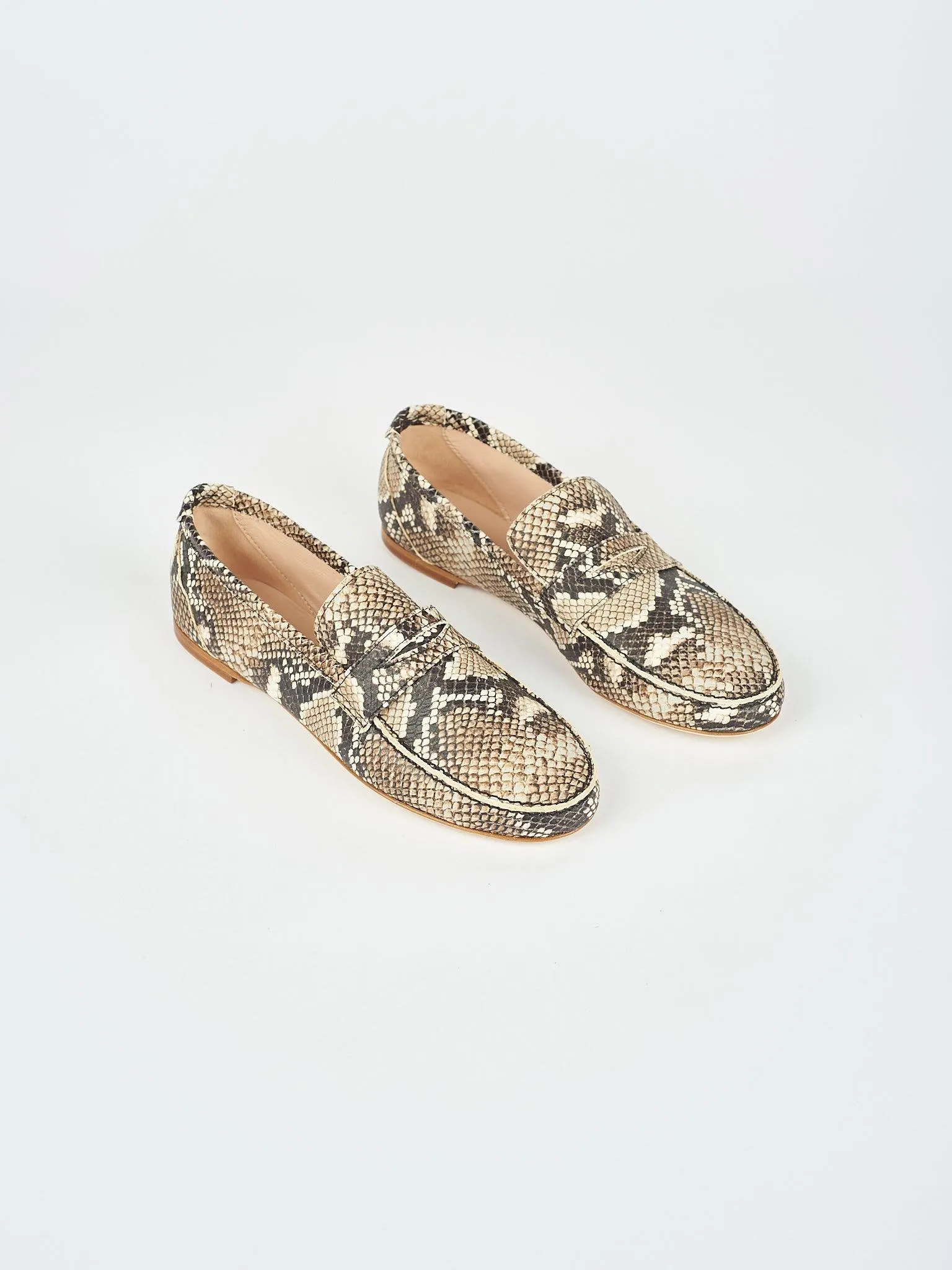 The Penny Loafer in Python sold by Jamie Haller product image thumbnail 4