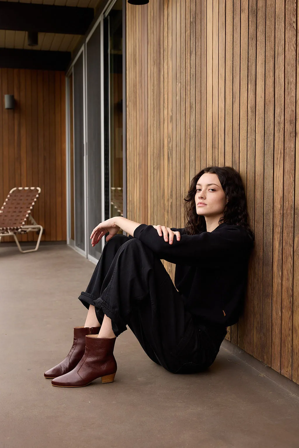 The Beatnik in Oxblood sold by Jamie Haller product image thumbnail 2