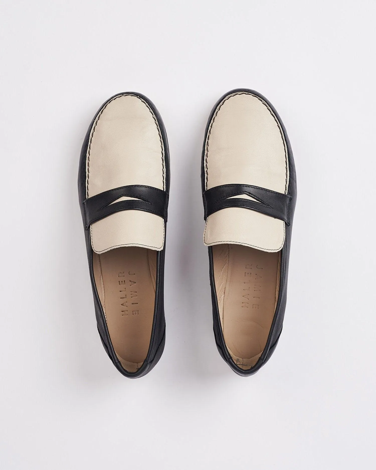 The Two Tone Penny Loafer sold by Jamie Haller
