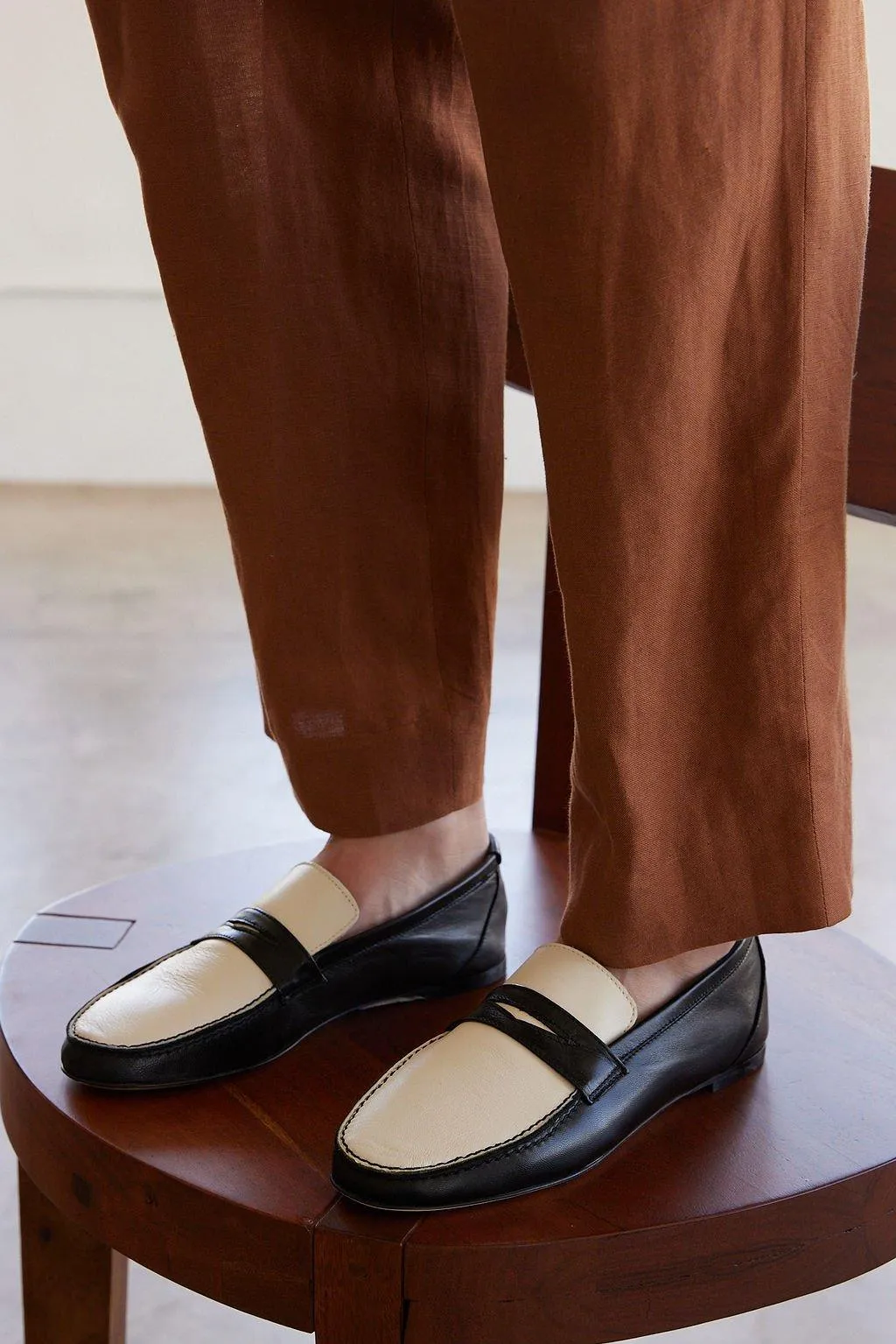 The Two Tone Penny Loafer sold by Jamie Haller product image thumbnail 2