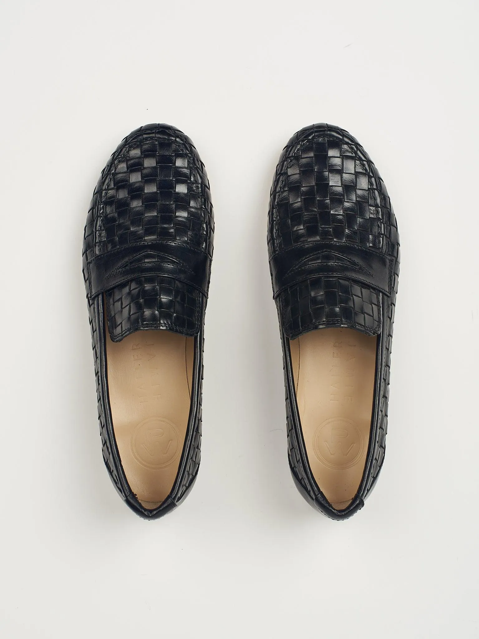 Jamie Haller x PW Woven Loafer in Black sold by Jamie Haller