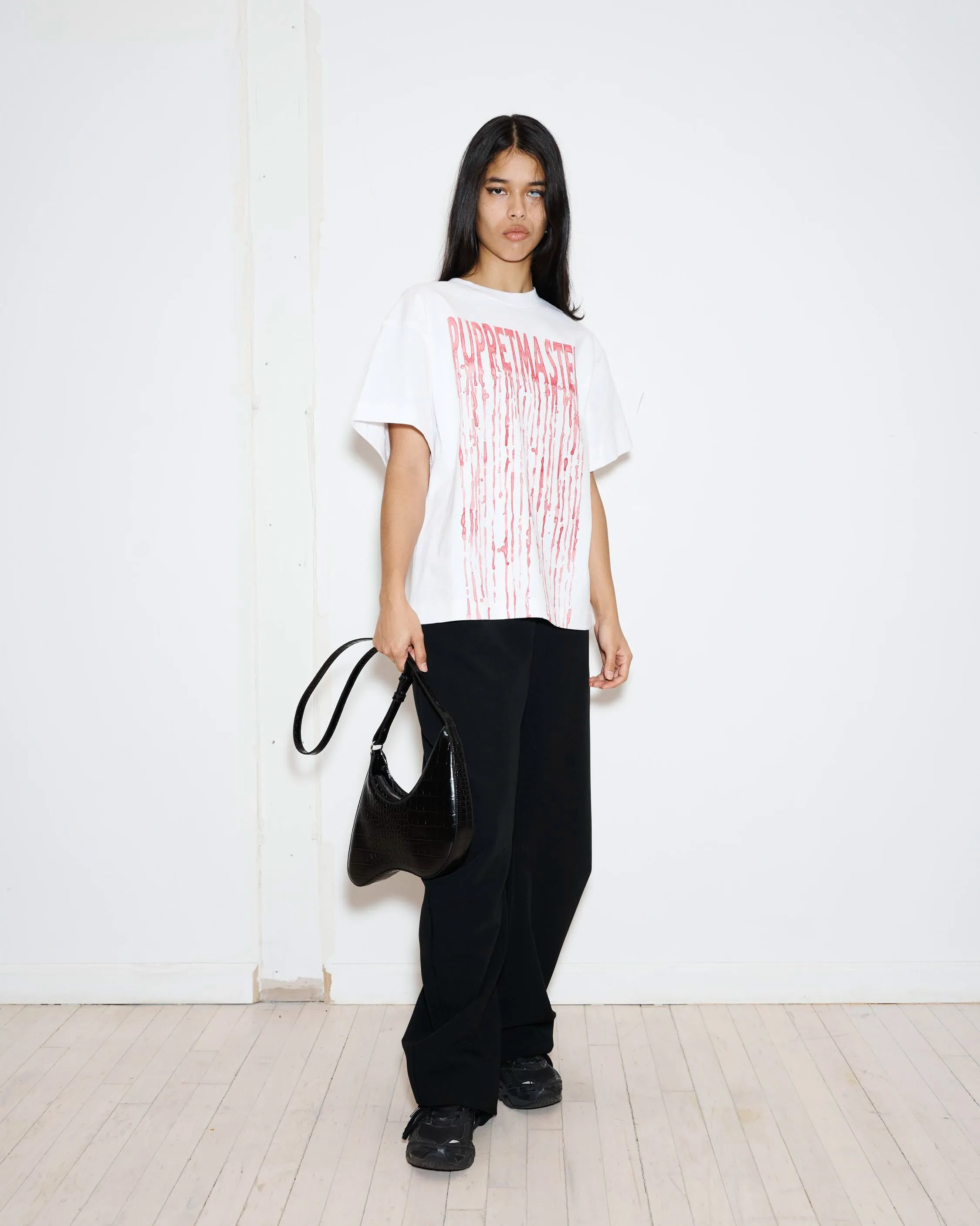 Puppetmaster Tee in White/Red sold by Puppets and Puppets product image thumbnail 2