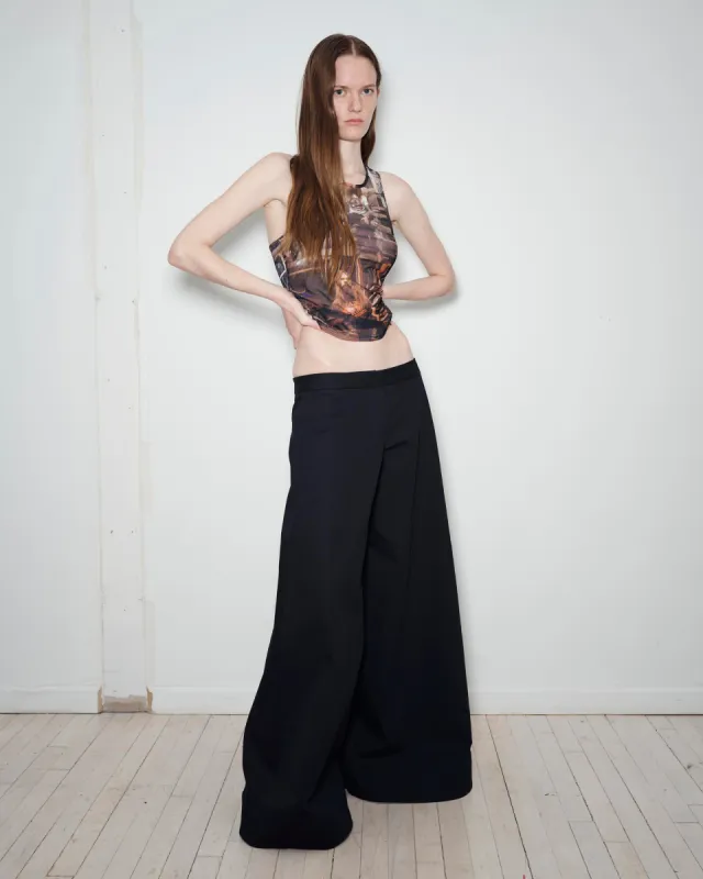 Rave Trouser in Black sold by Puppets and Puppets