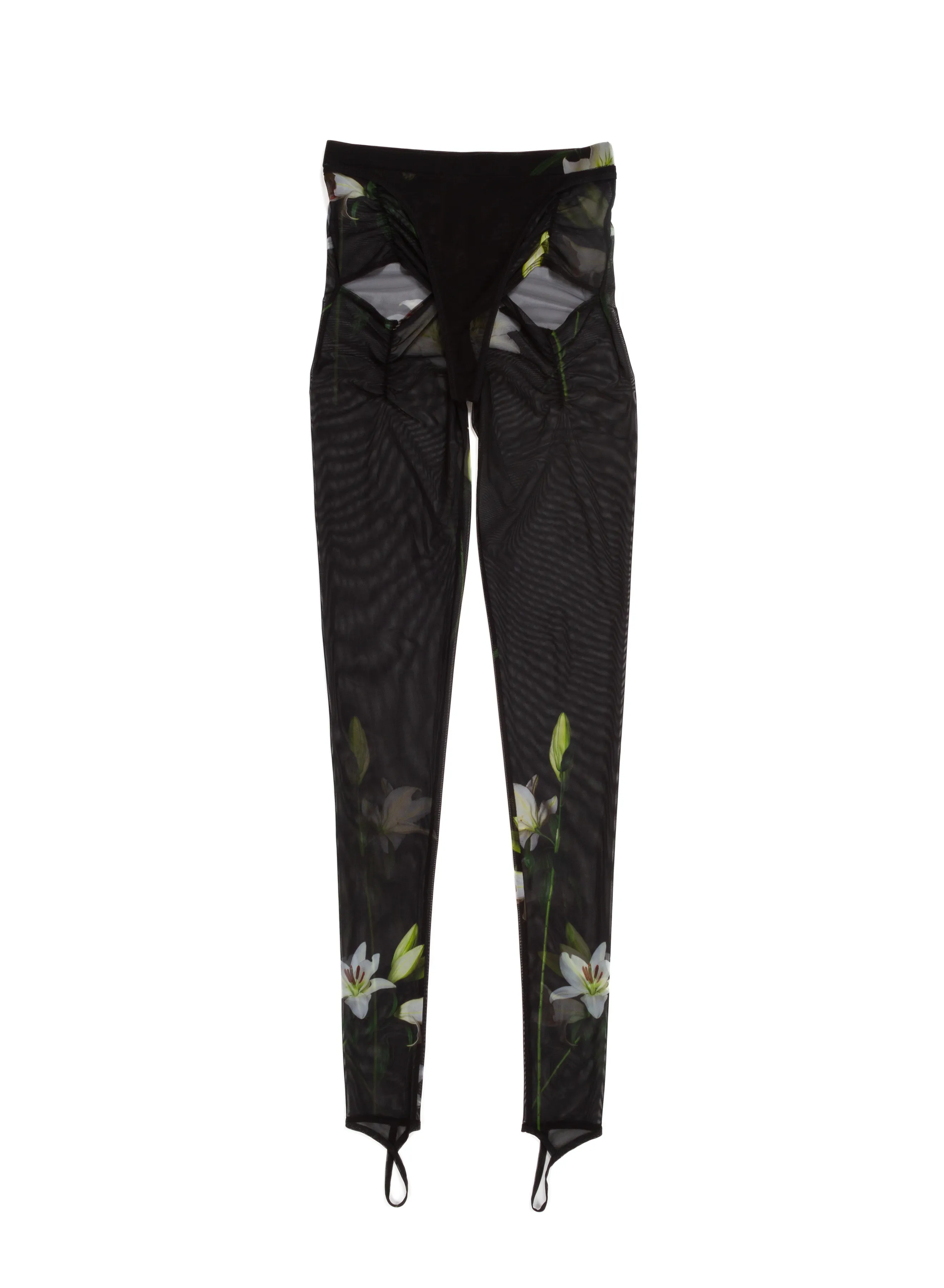 Carly Leggings in Lilies sold by Puppets and Puppets product image thumbnail 5