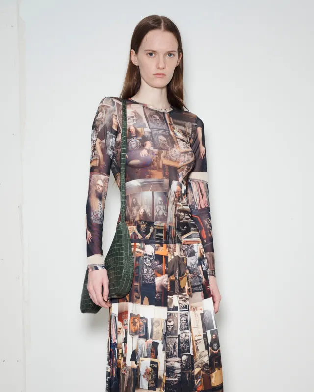 Mesh Long Sleeve Top sold by Puppets and Puppets