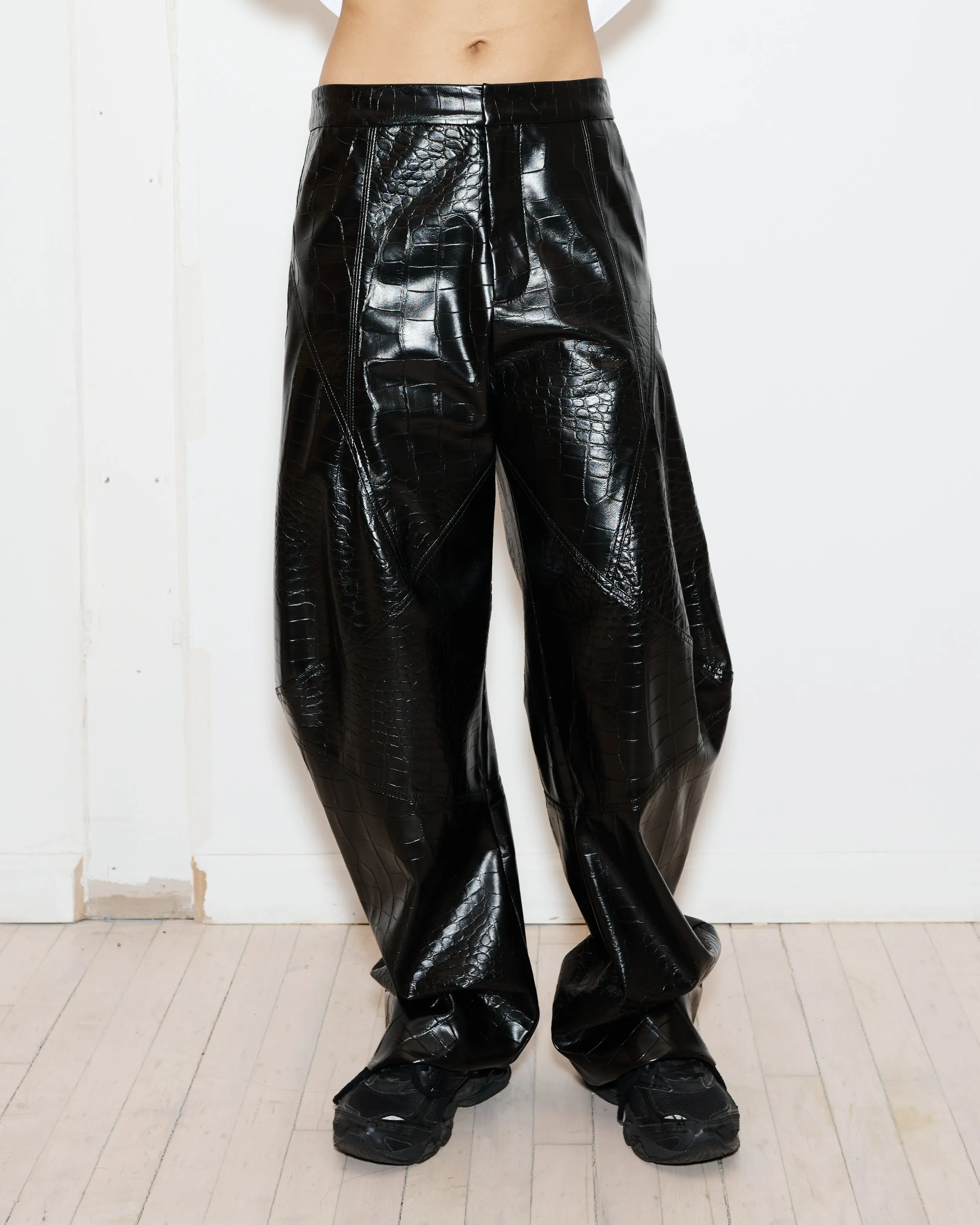 Elliot Trouser Black sold by Puppets and Puppets