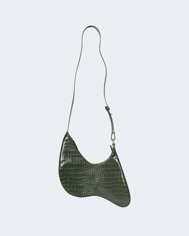 Thing 2 Bag in Olive sold by Puppets and Puppets
