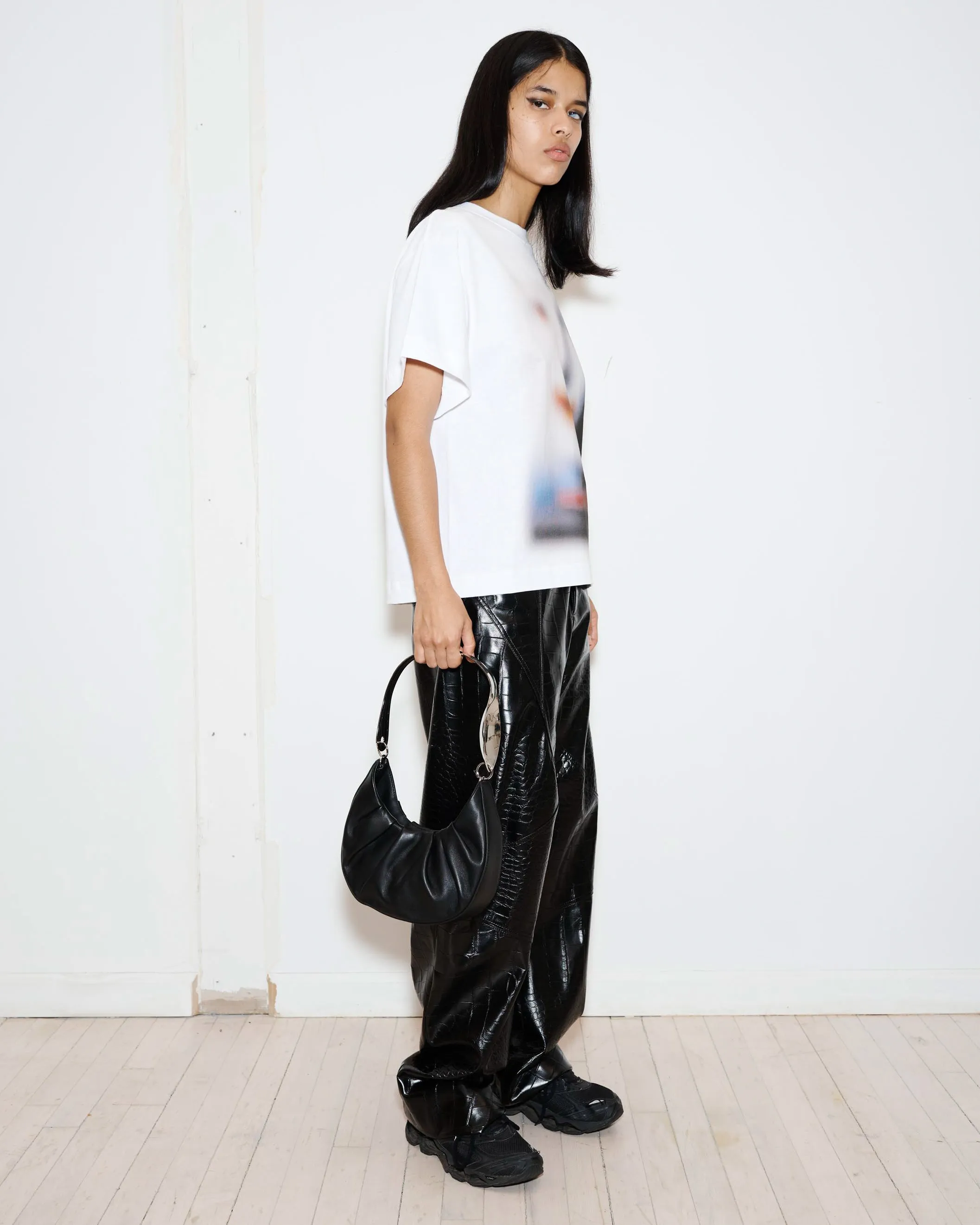 Out Of Focus Silence Tee sold by Puppets and Puppets product image thumbnail 2