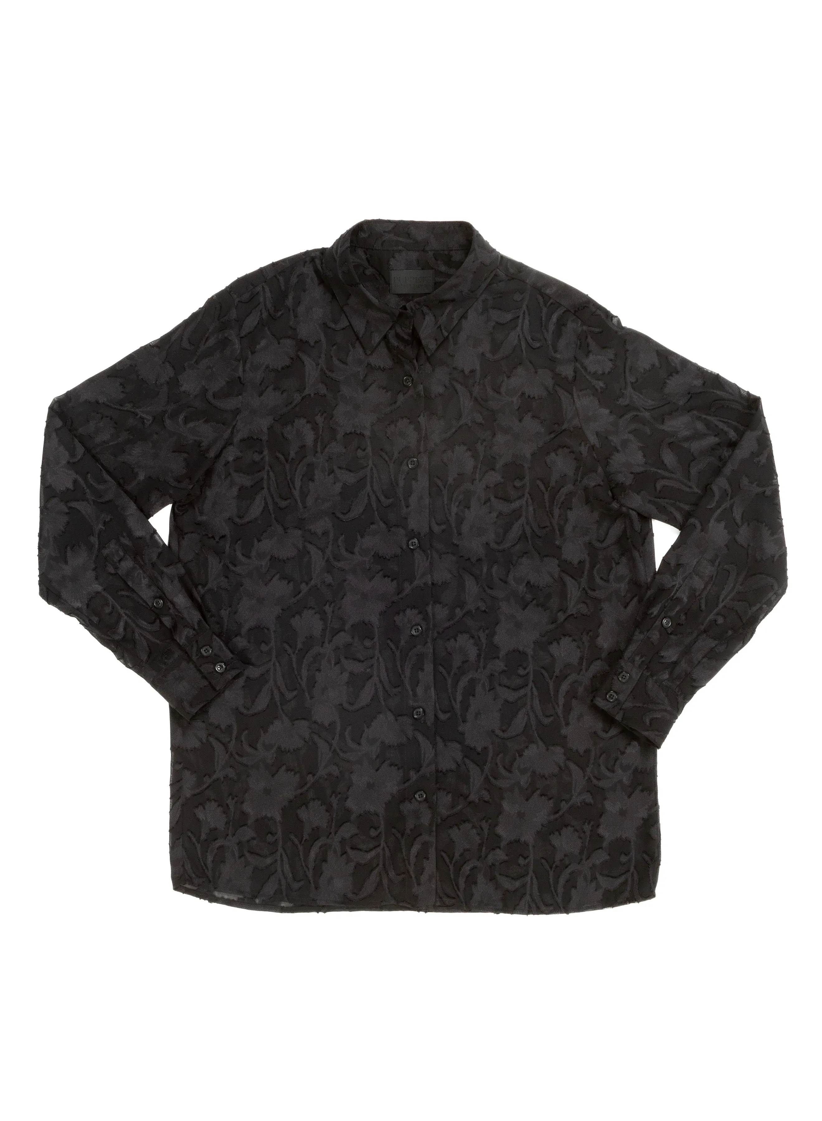 Puppet Button Down Shirt in Black sold by Puppets and Puppets product image thumbnail 4