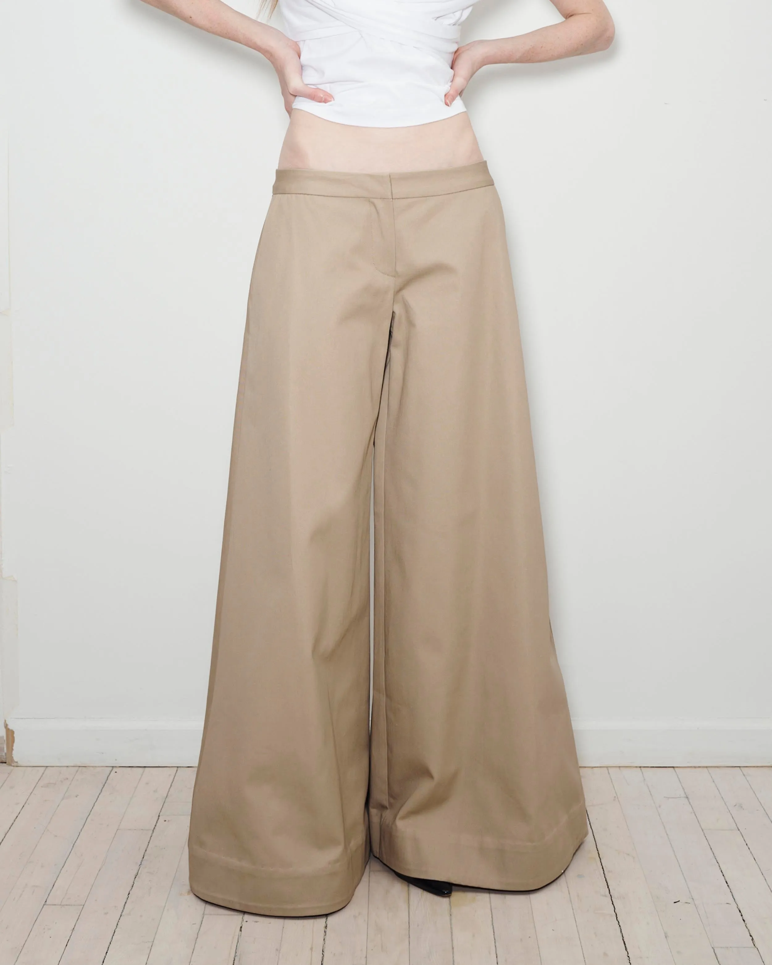 Rave Trouser in Tan sold by Puppets and Puppets product image thumbnail 4