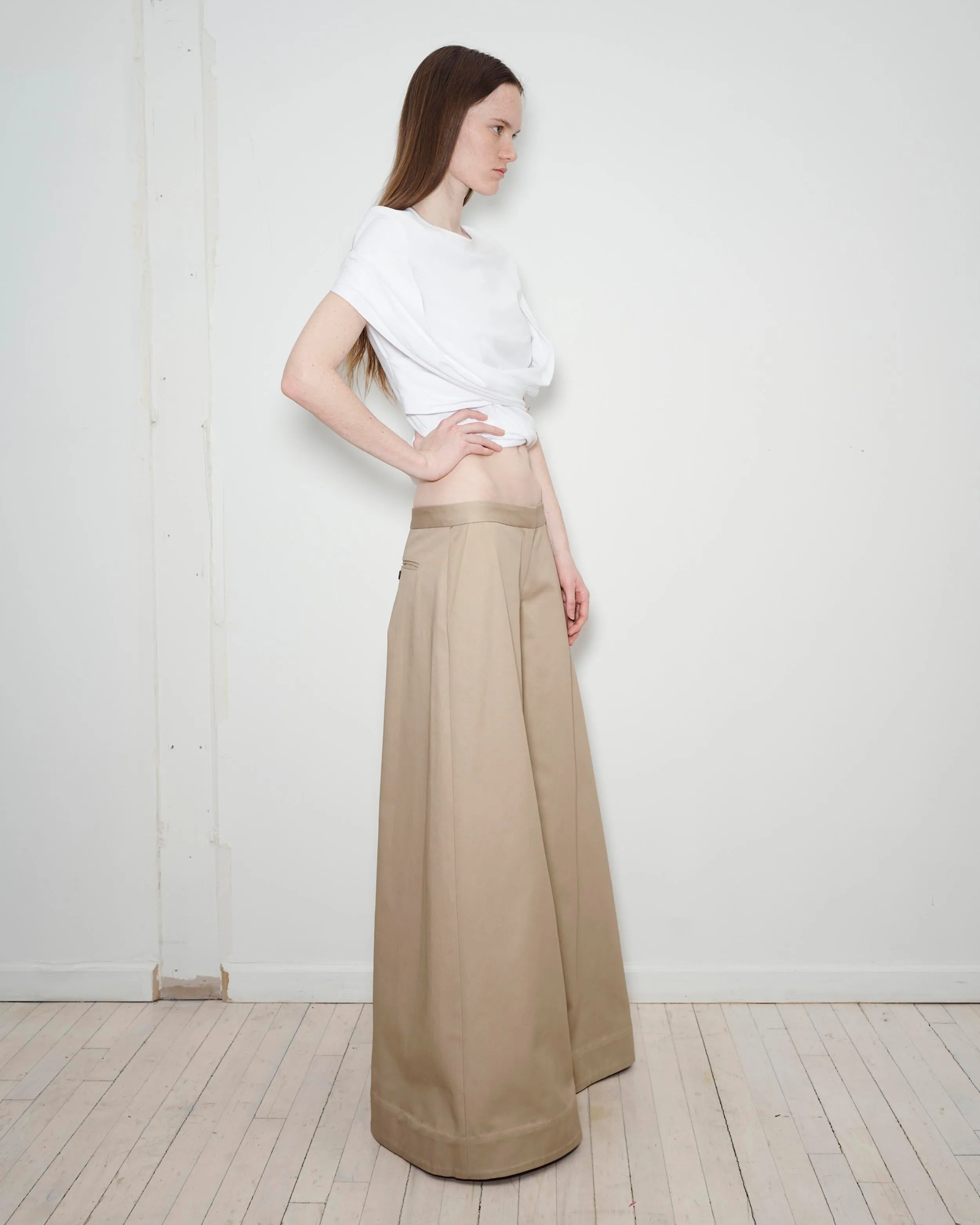 Rave Trouser in Tan sold by Puppets and Puppets product image thumbnail 2