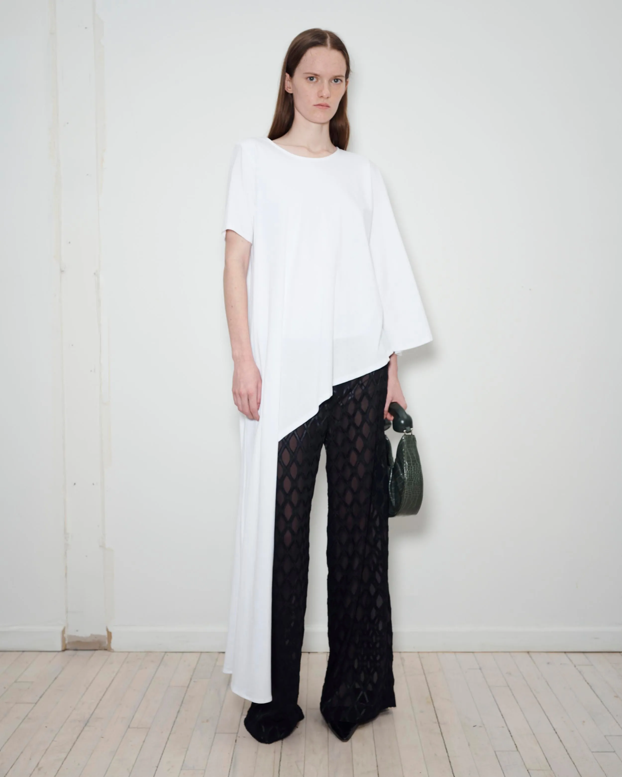 Poole Top in White sold by Puppets and Puppets