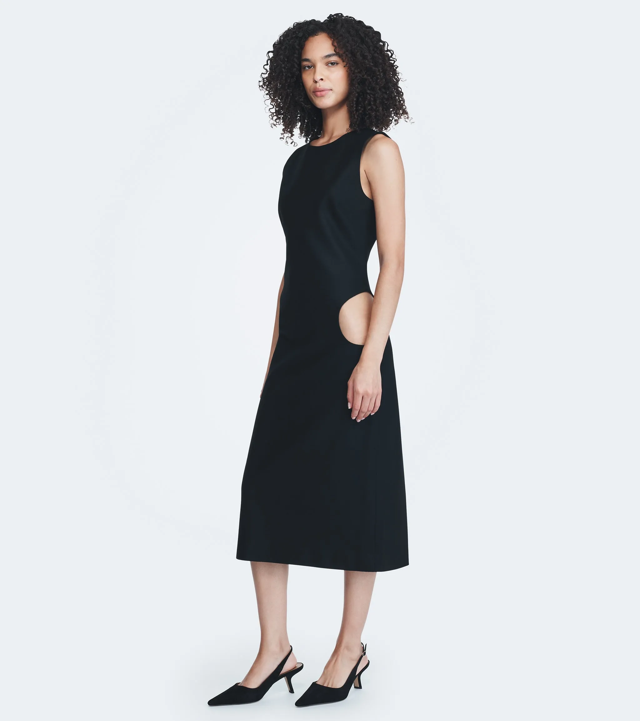 COLUMN HIP CUT OUT DRESS sold by Puppets and Puppets product image thumbnail 3